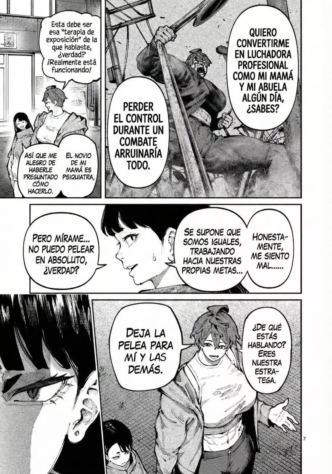 BLUE URSUS Capítulo 23 - Página 8 en español