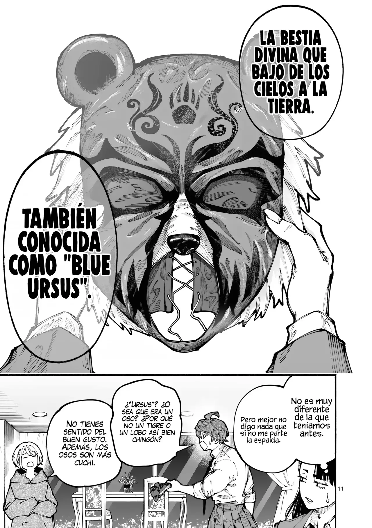 BLUE URSUS Capítulo 4 - Página 14 en español