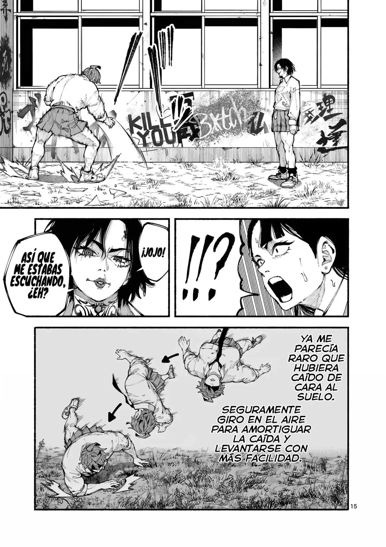 BLUE URSUS Capítulo 7 - Página 18 en español