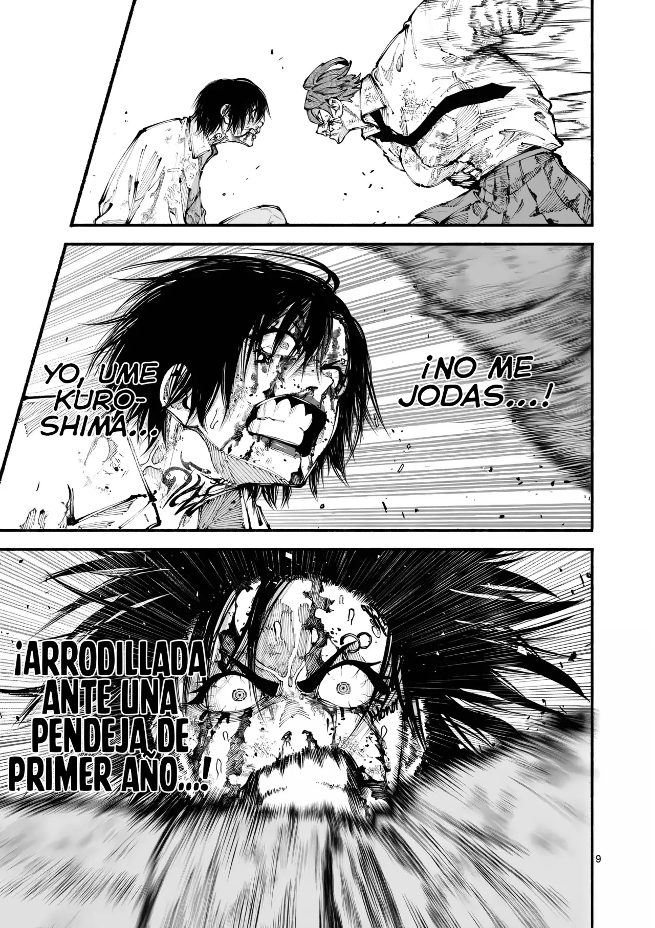 BLUE URSUS Capítulo 9 - Página 12 en español