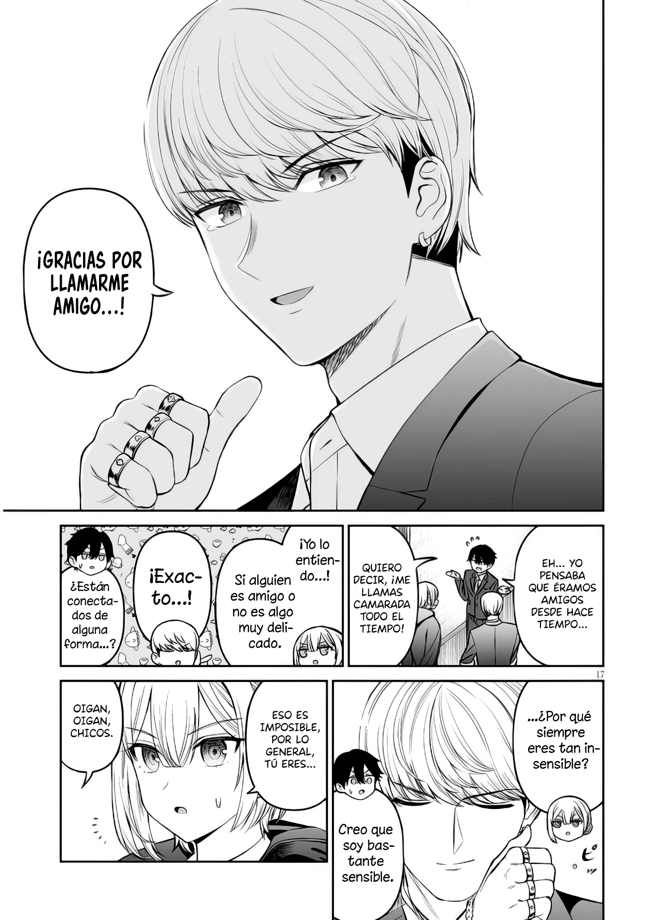 Oji-sama no tomodachi Capítulo 13 - Página 18 en español