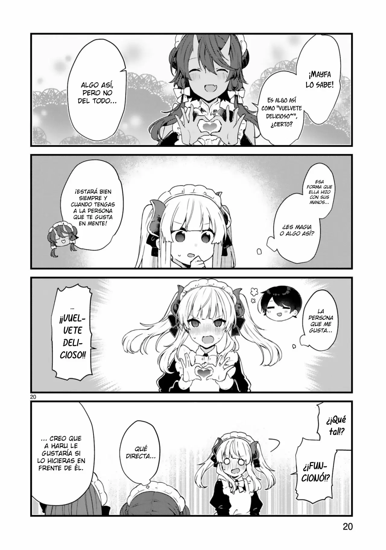 Maou-sama to Kekkonshitai Capítulo 10 - Página 21 en español