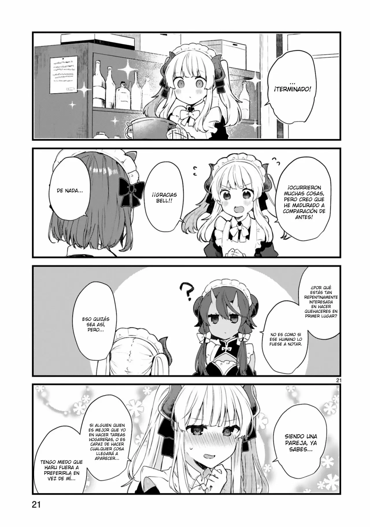 Maou-sama to Kekkonshitai Capítulo 10 - Página 22 en español