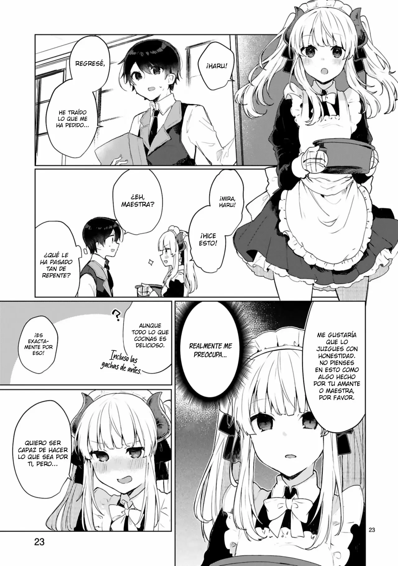 Maou-sama to Kekkonshitai Capítulo 10 - Página 24 en español