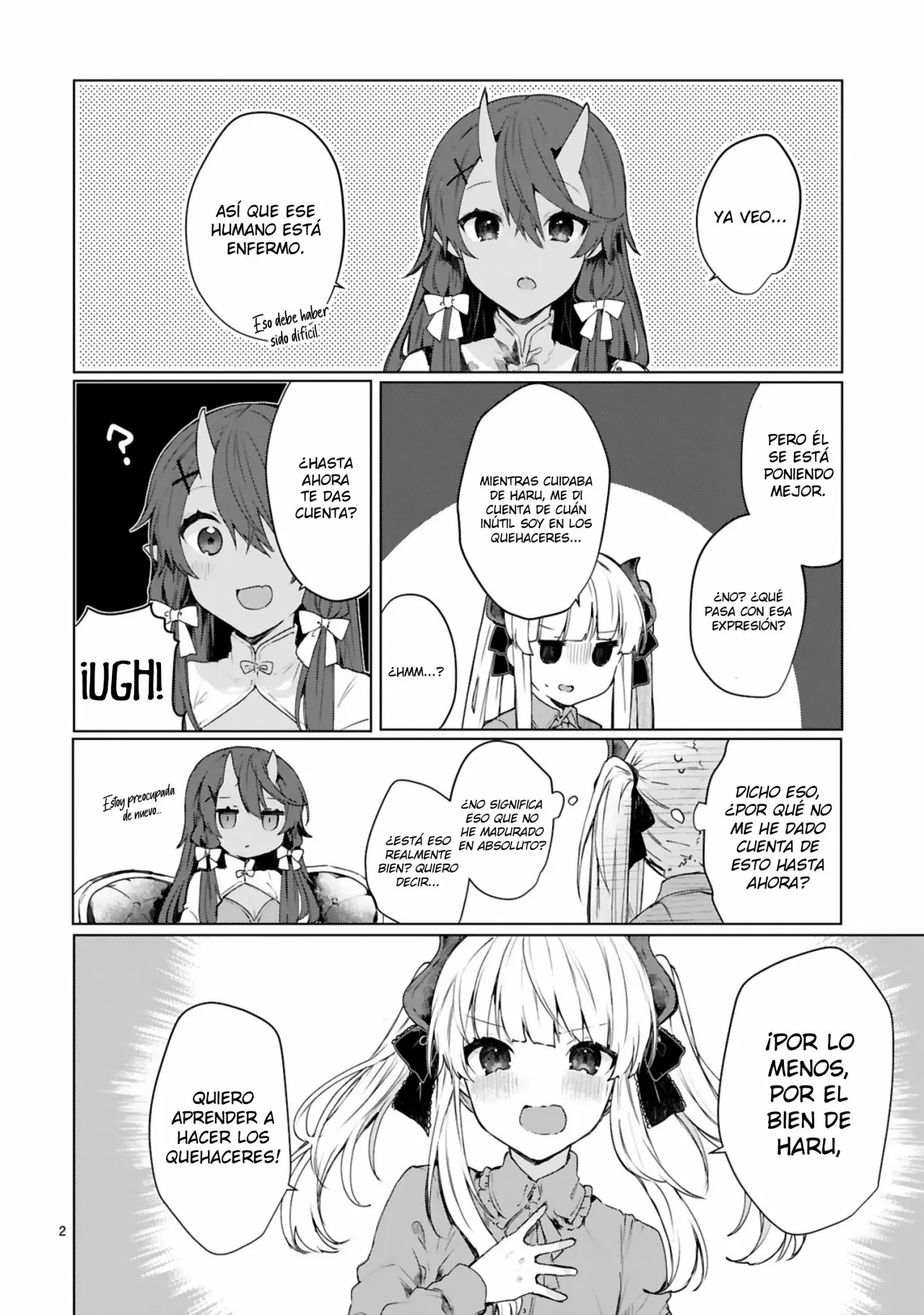 Maou-sama to Kekkonshitai Capítulo 10 - Página 3 en español