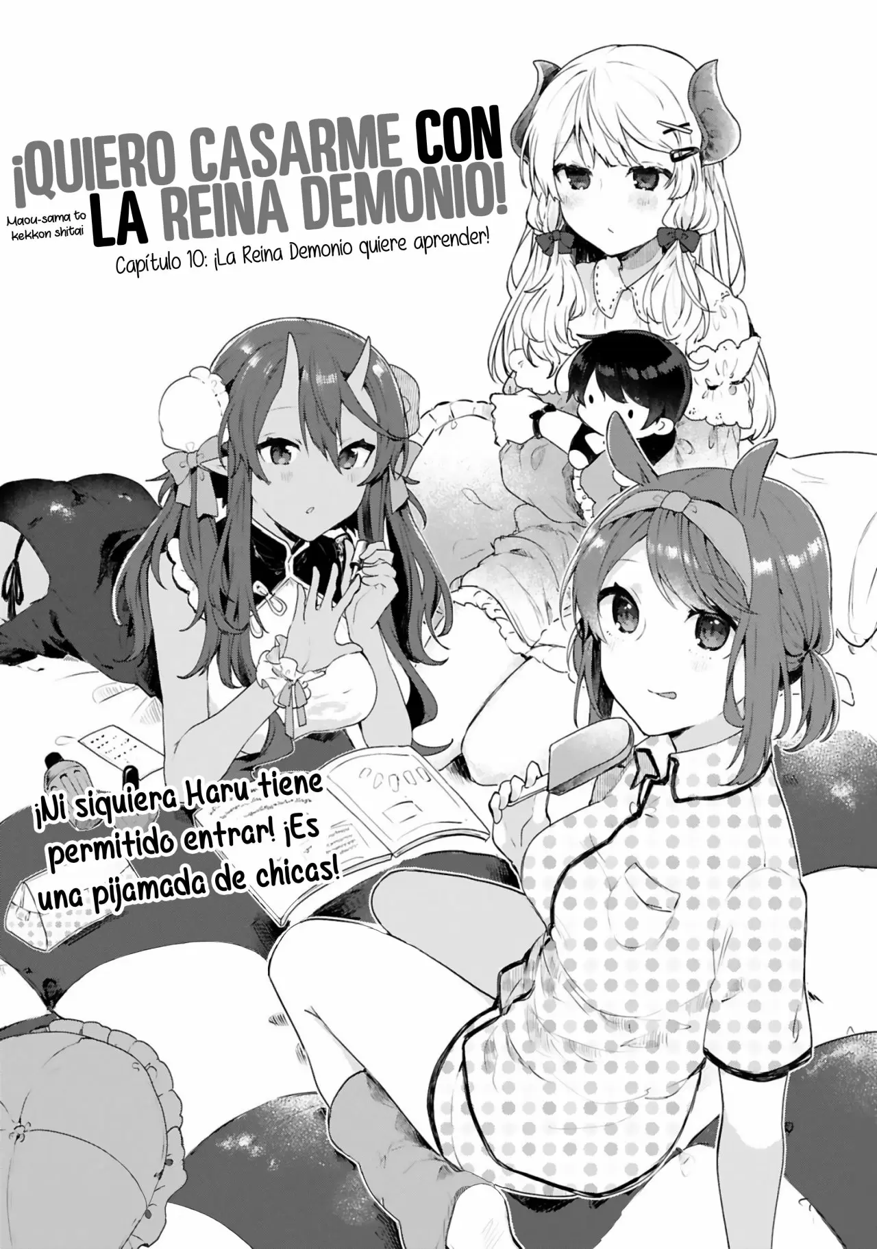 Maou-sama to Kekkonshitai Capítulo 10 - Página 4 en español
