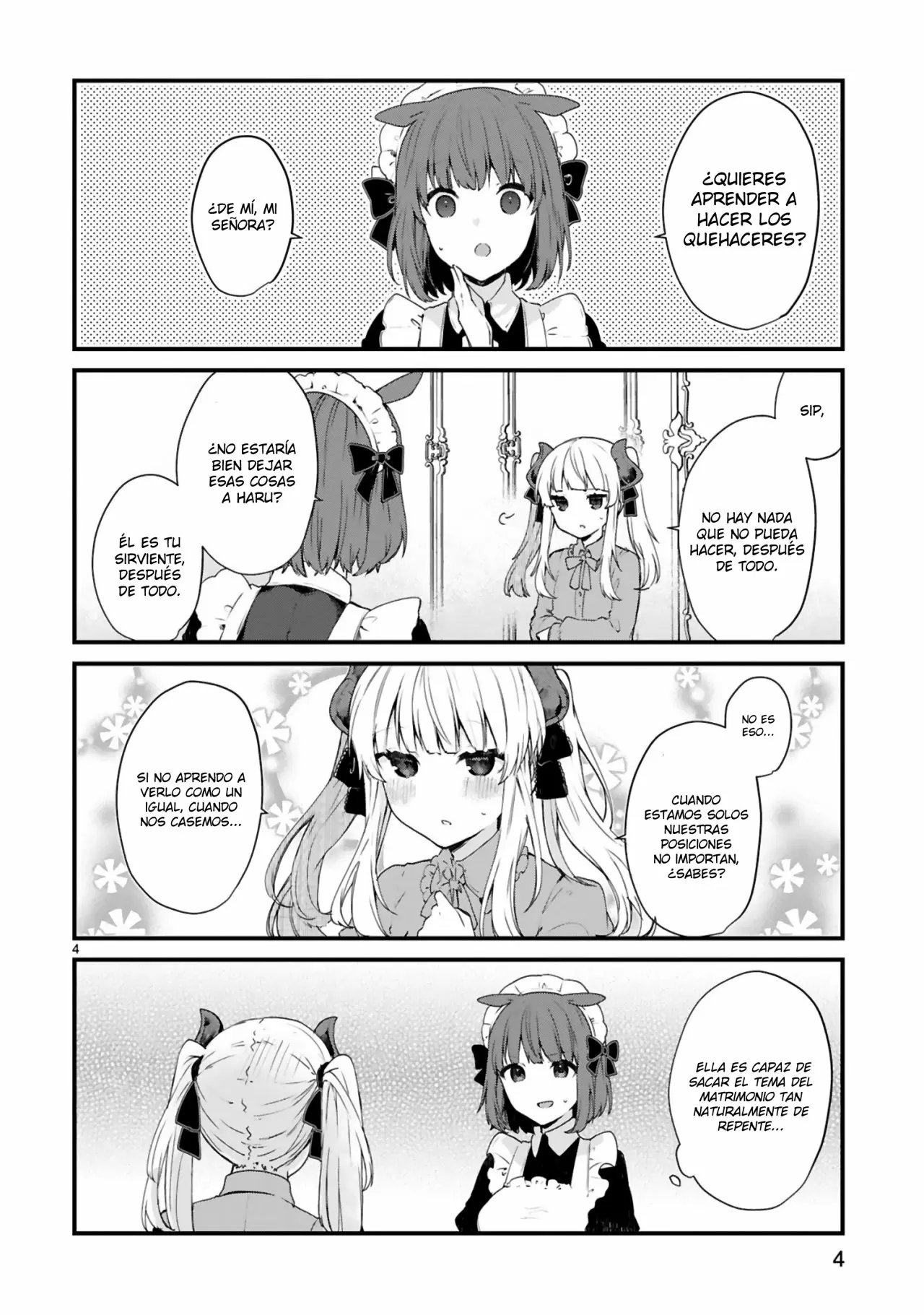 Maou-sama to Kekkonshitai Capítulo 10 - Página 5 en español