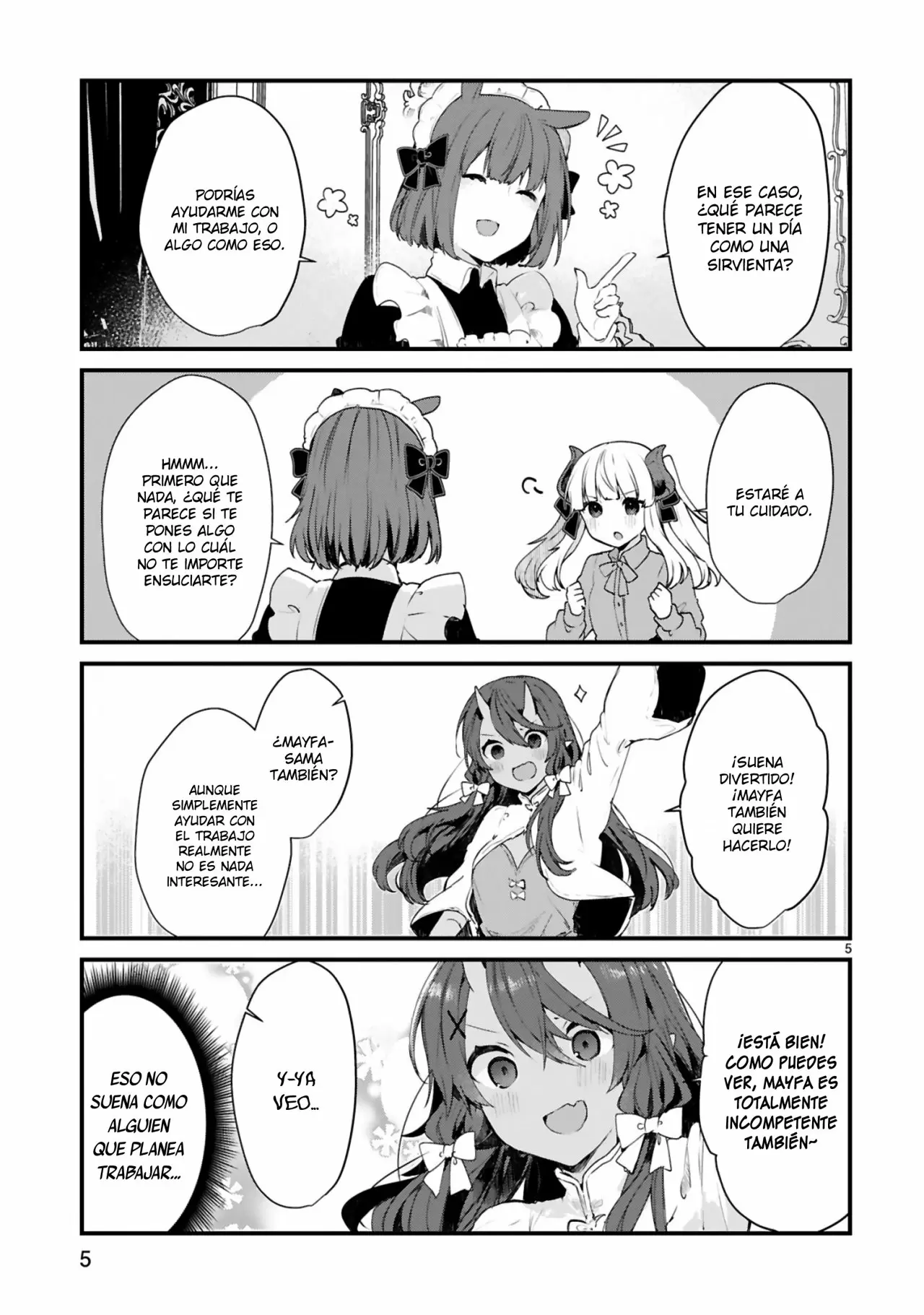 Maou-sama to Kekkonshitai Capítulo 10 - Página 6 en español