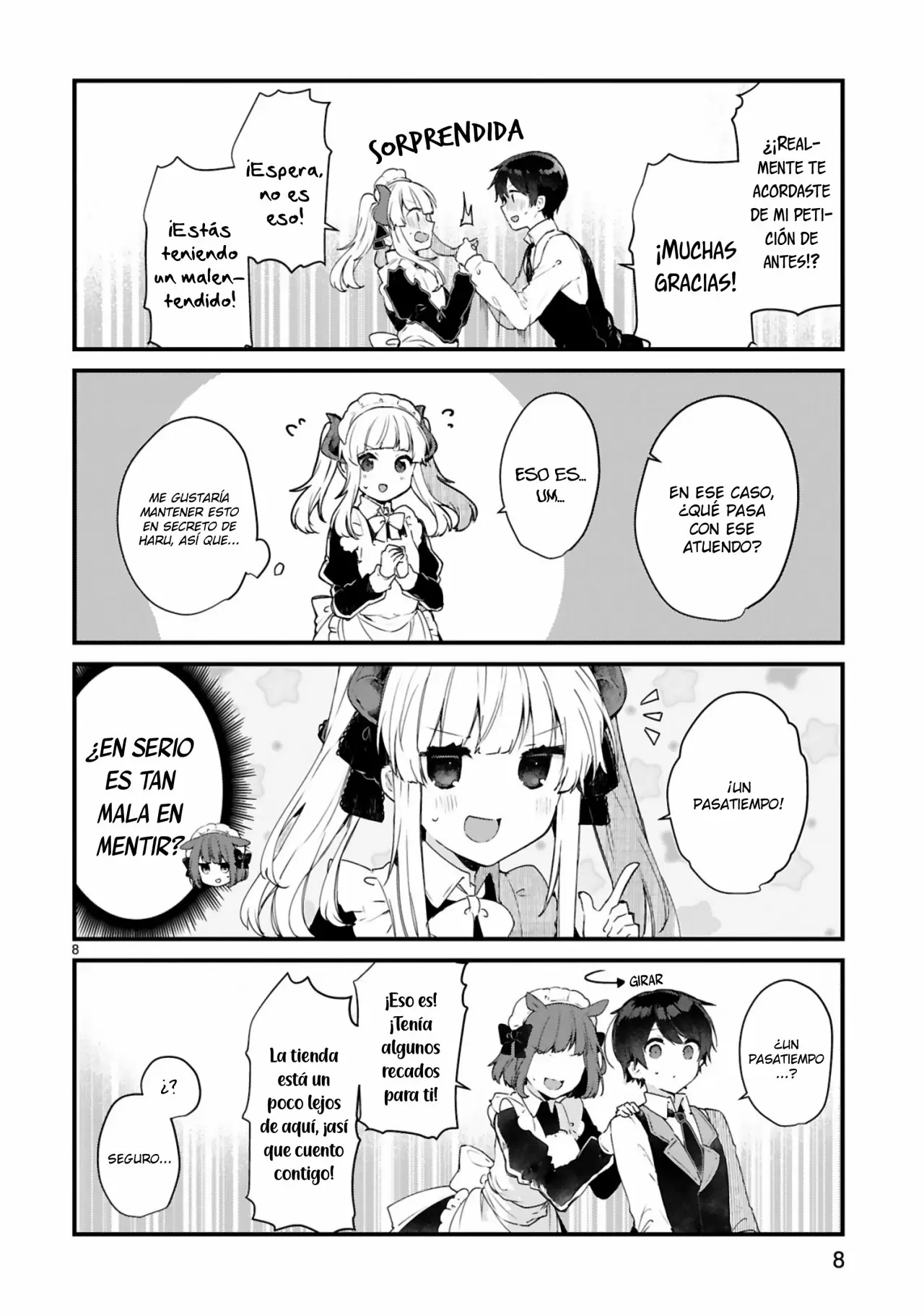 Maou-sama to Kekkonshitai Capítulo 10 - Página 9 en español