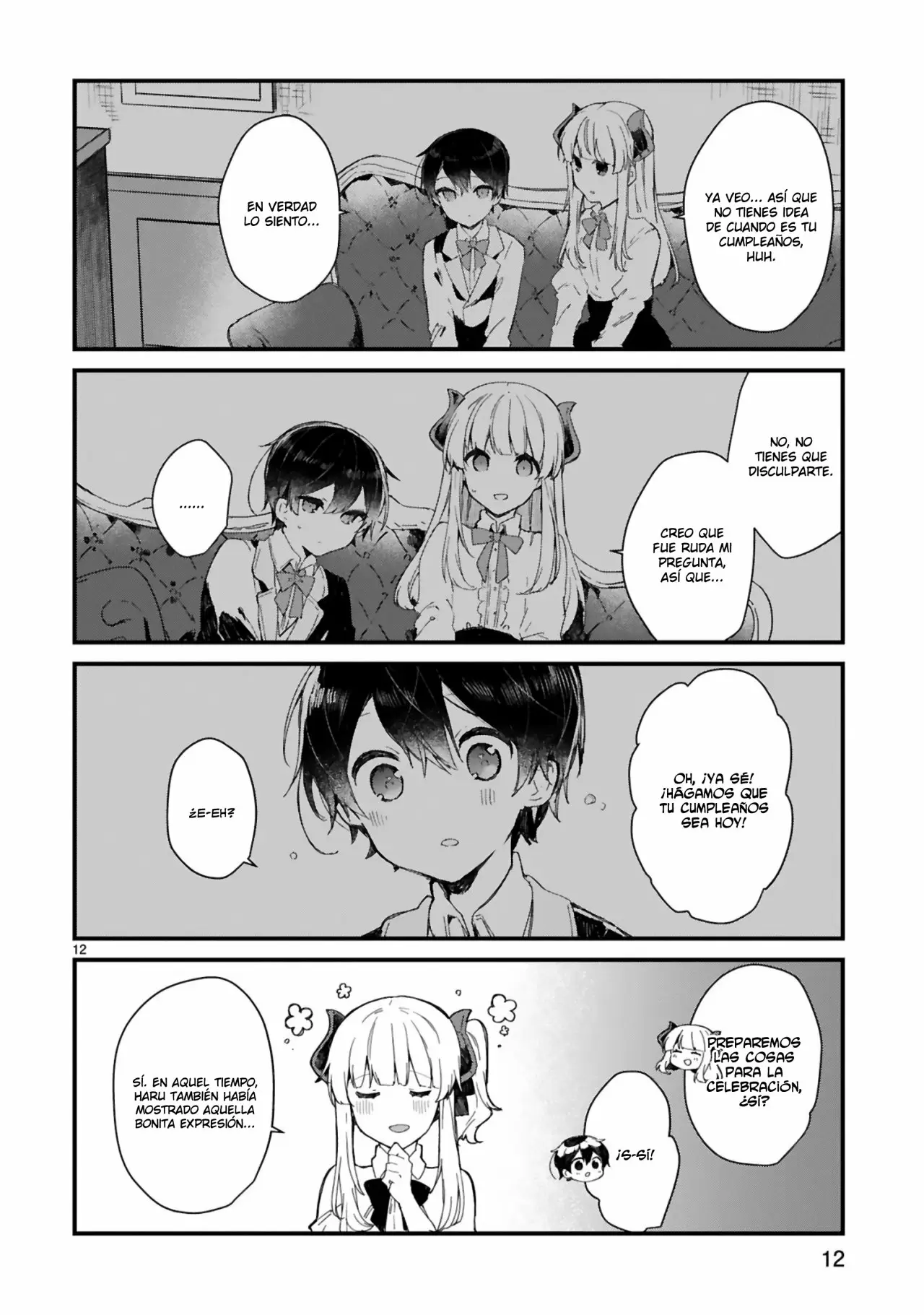 Maou-sama to Kekkonshitai Capítulo 12 - Página 13 en español