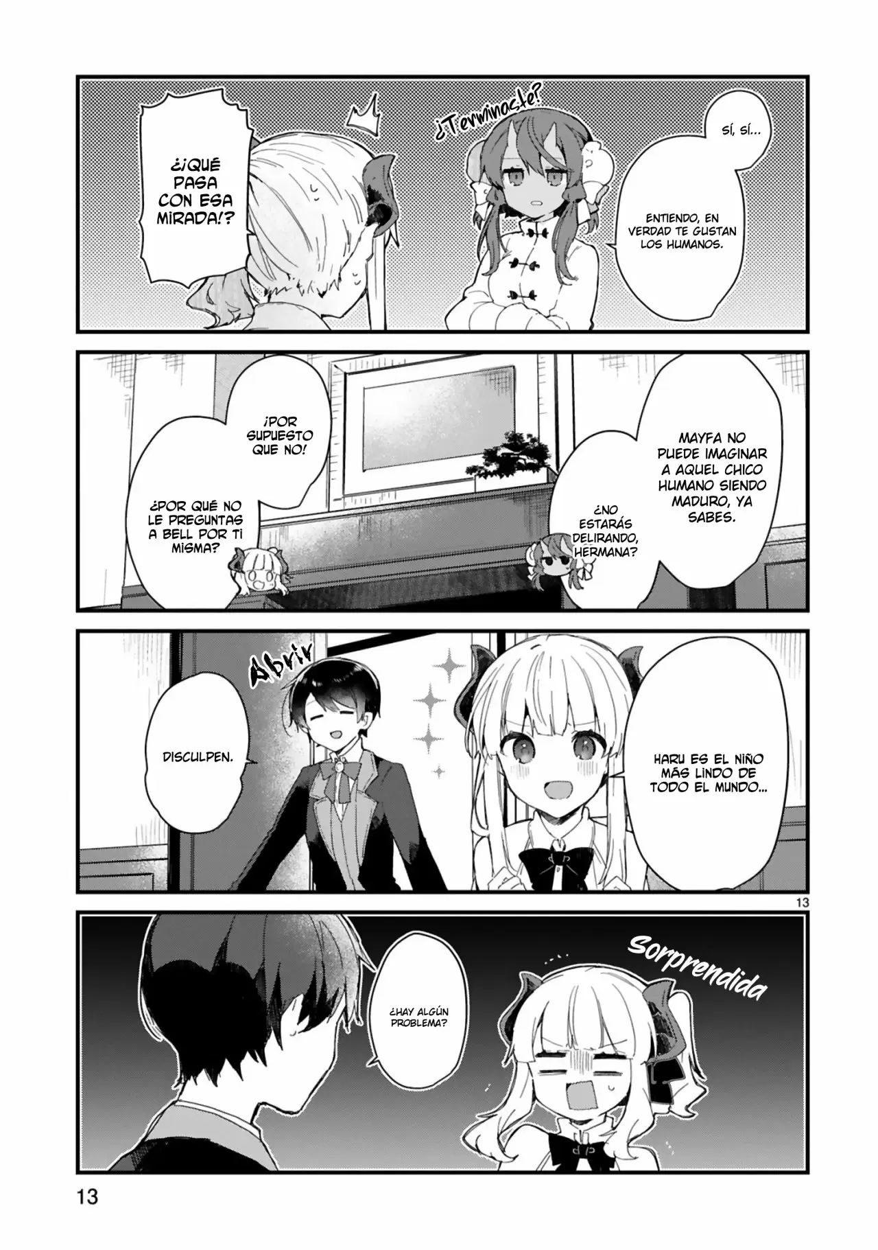 Maou-sama to Kekkonshitai Capítulo 12 - Página 14 en español