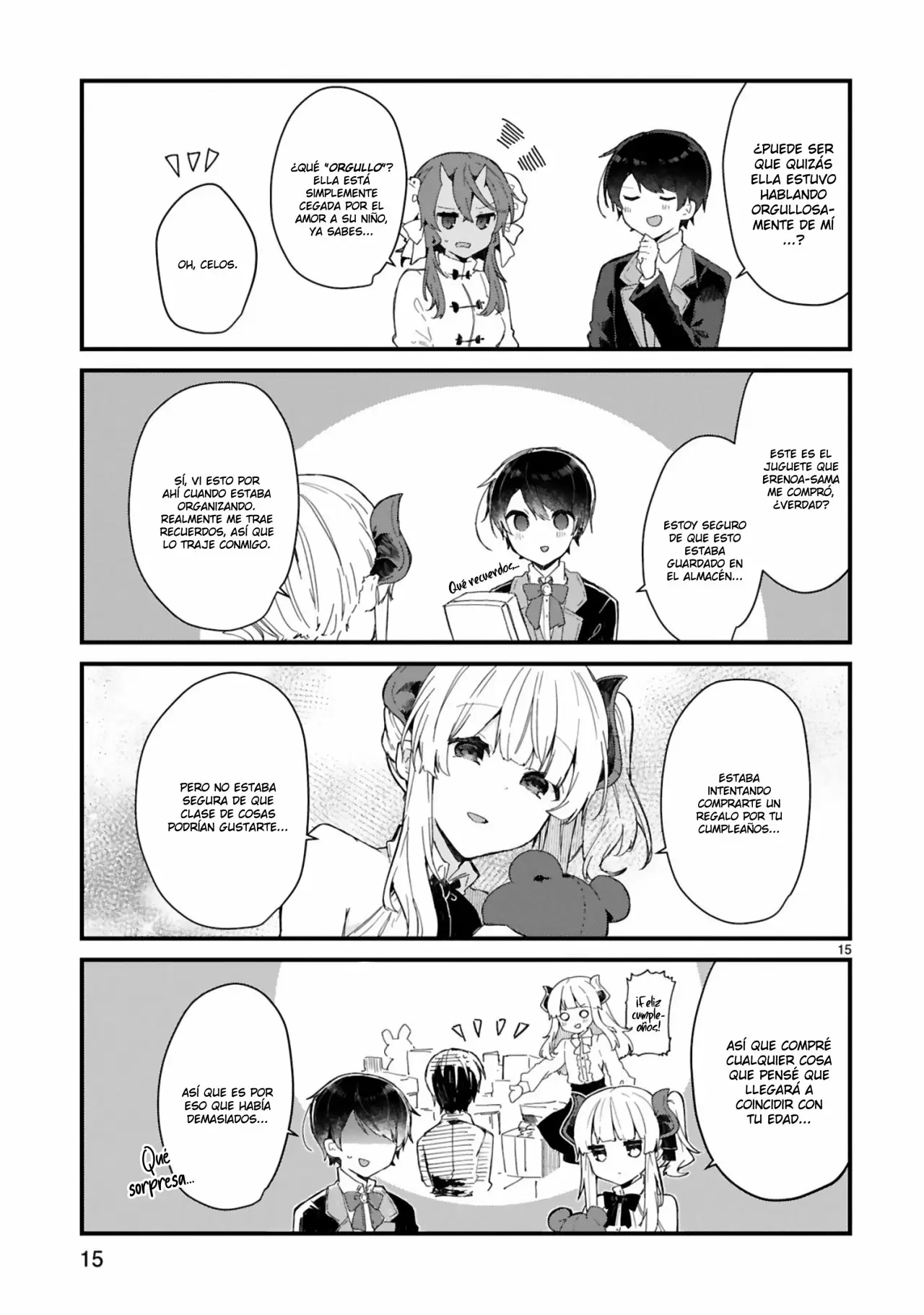 Maou-sama to Kekkonshitai Capítulo 12 - Página 16 en español