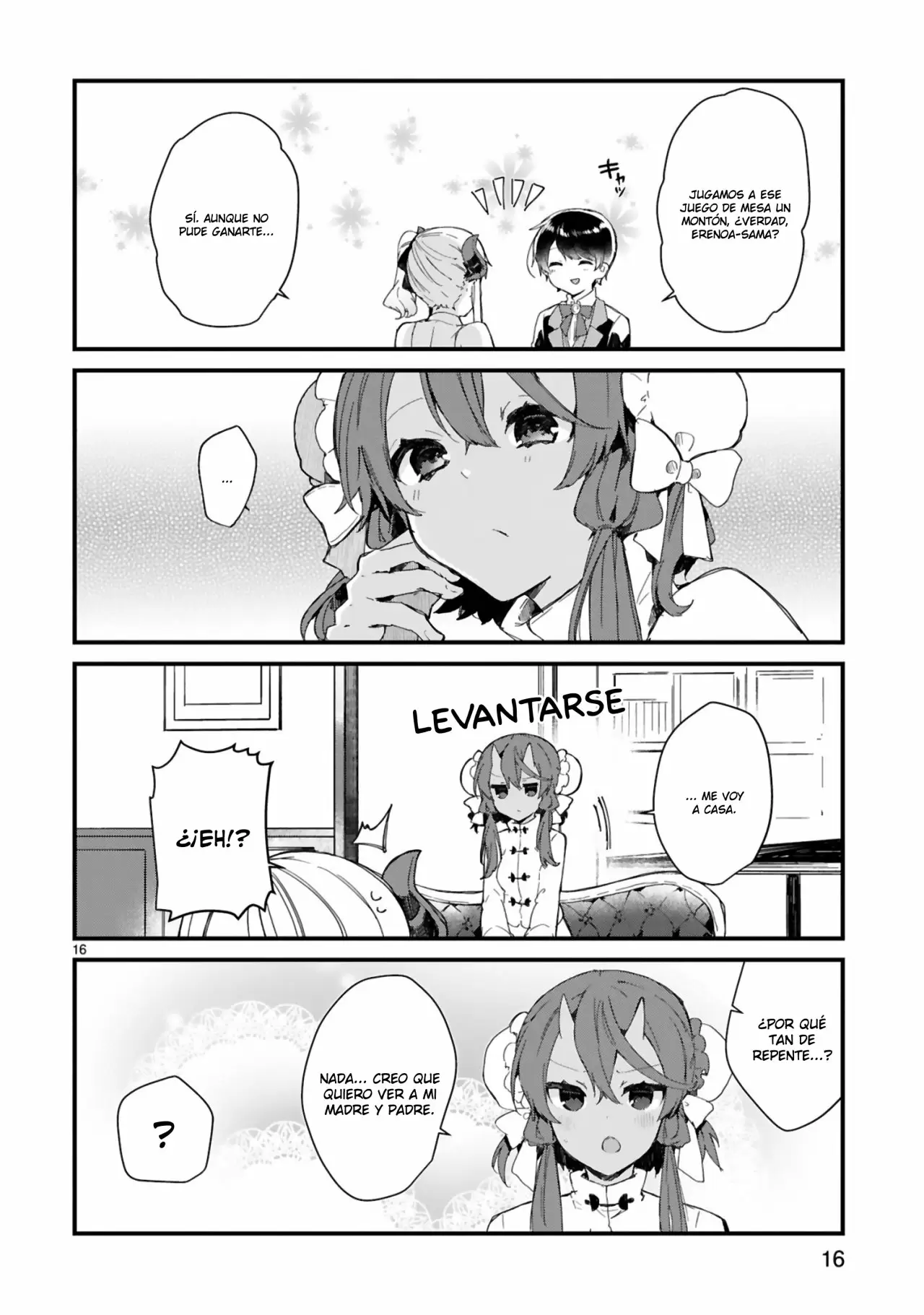 Maou-sama to Kekkonshitai Capítulo 12 - Página 17 en español