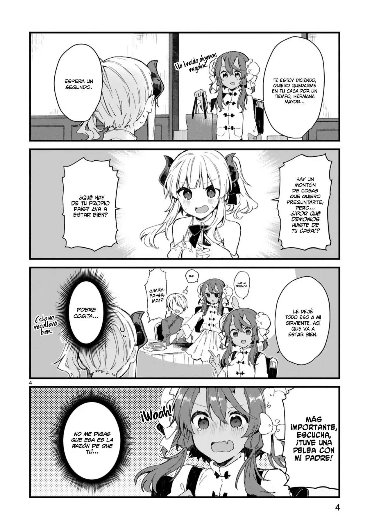 Maou-sama to Kekkonshitai Capítulo 12 - Página 5 en español