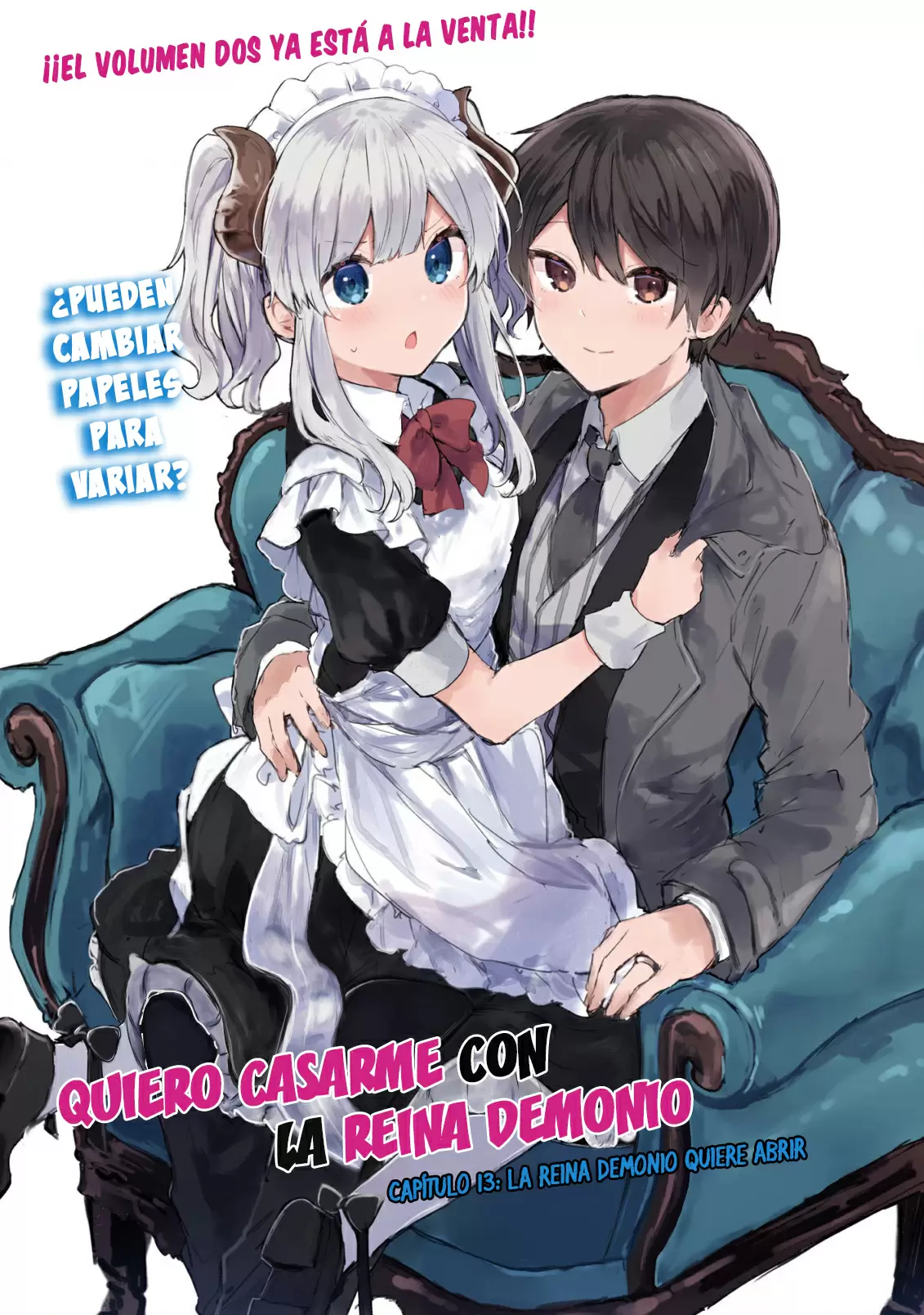 Maou-sama to Kekkonshitai Capítulo 13 - Página 4 en español