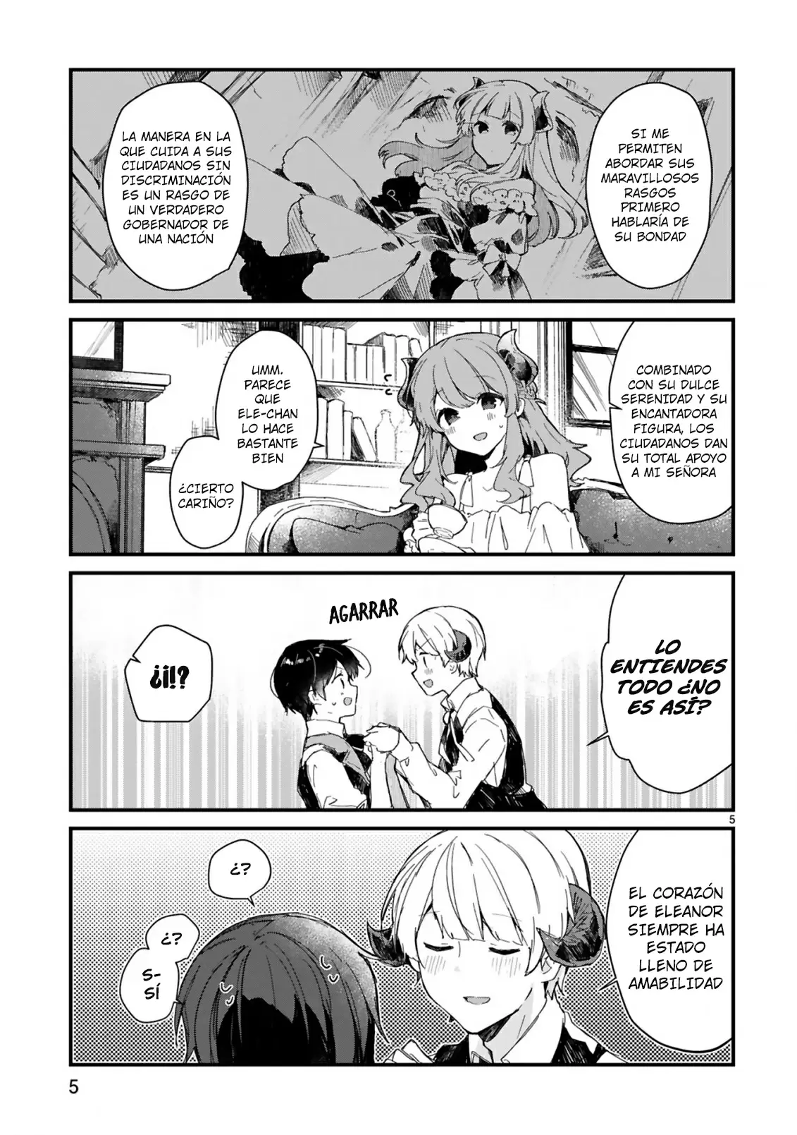 Maou-sama to Kekkonshitai Capítulo 13 - Página 6 en español