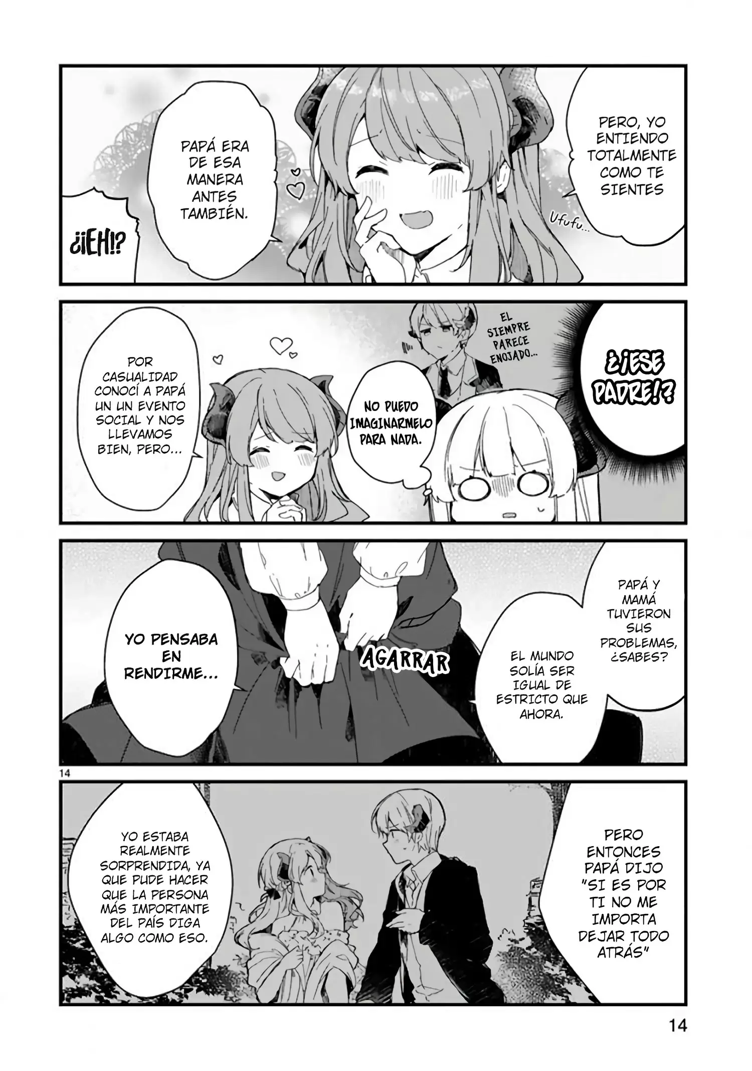 Maou-sama to Kekkonshitai Capítulo 14 - Página 16 en español