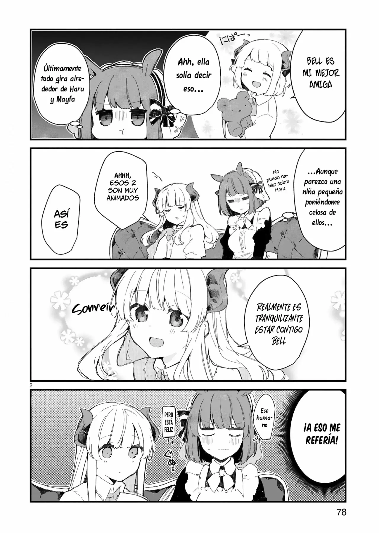 Maou-sama to Kekkonshitai Capítulo 15.5 - Página 4 en español