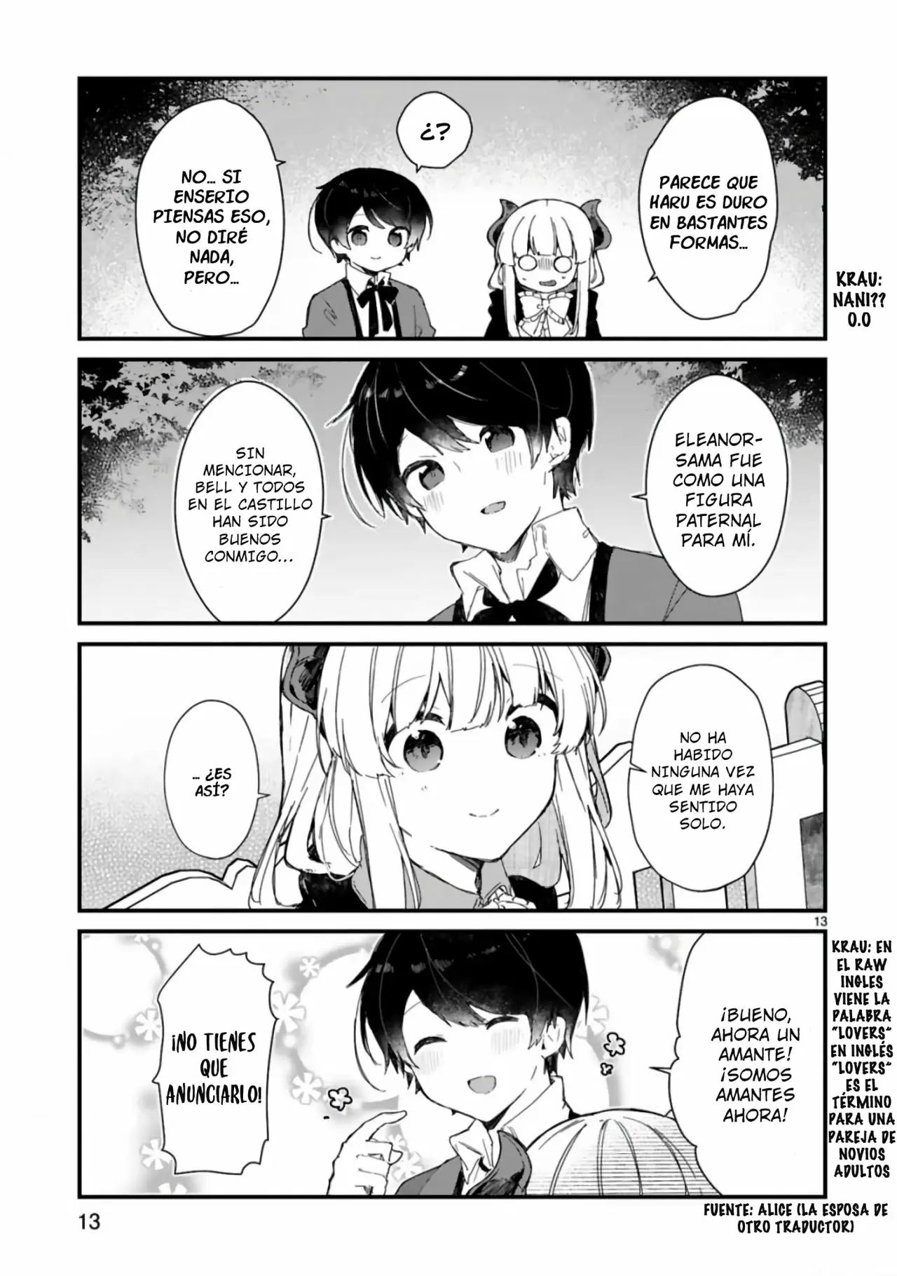 Maou-sama to Kekkonshitai Capítulo 15 - Página 14 en español