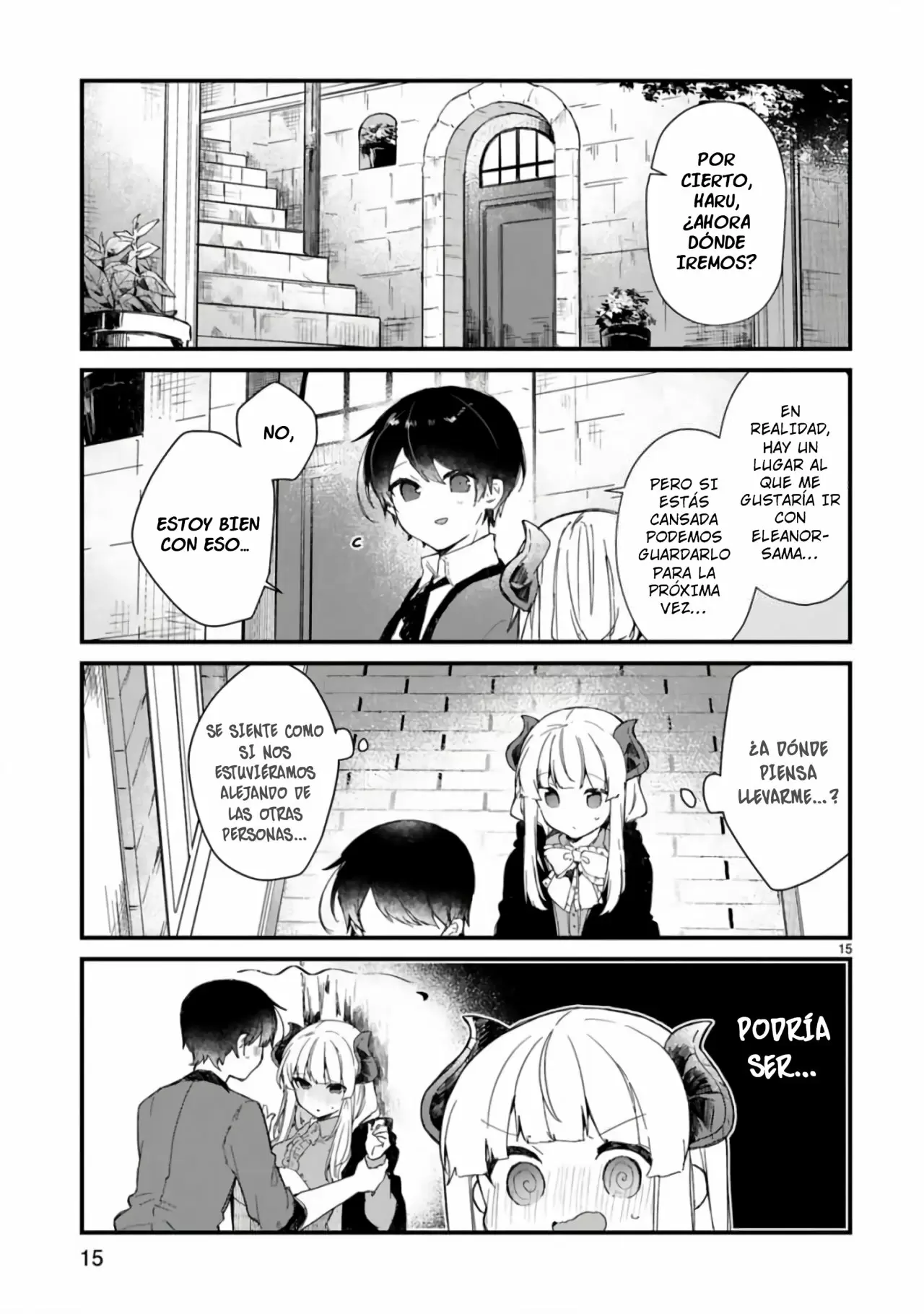 Maou-sama to Kekkonshitai Capítulo 15 - Página 16 en español