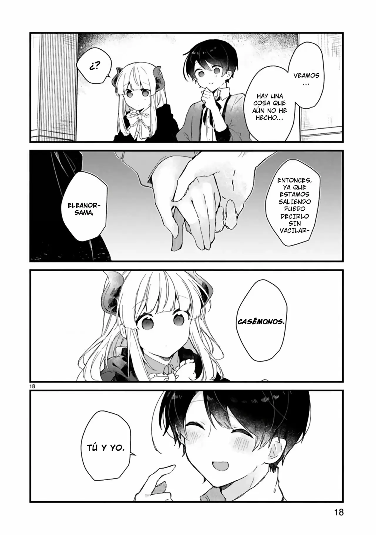 Maou-sama to Kekkonshitai Capítulo 15 - Página 19 en español