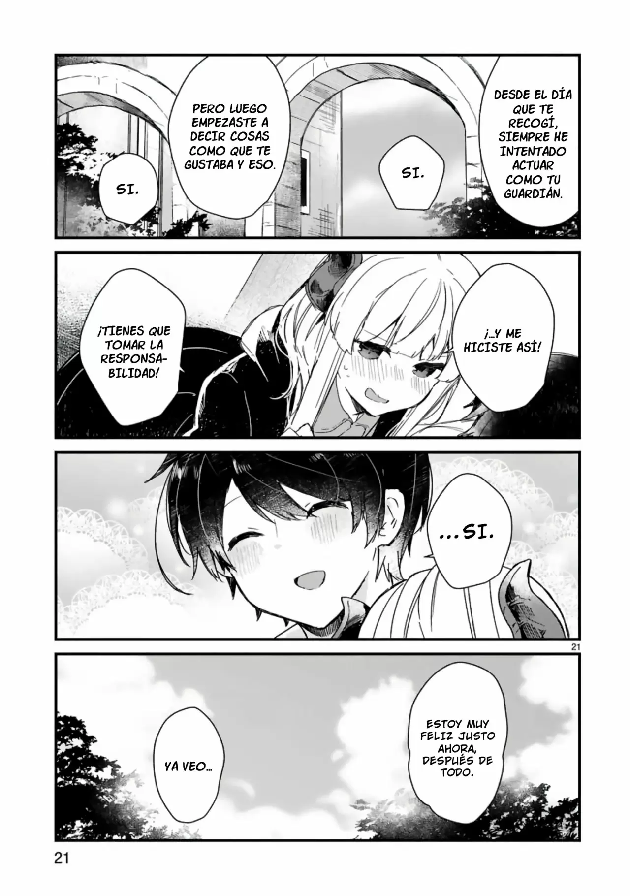 Maou-sama to Kekkonshitai Capítulo 15 - Página 22 en español