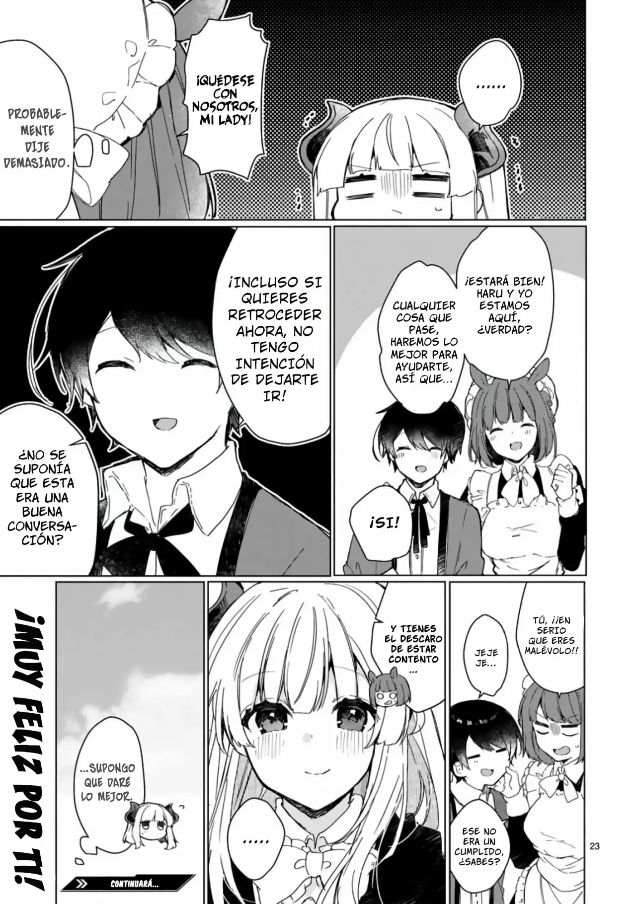 Maou-sama to Kekkonshitai Capítulo 15 - Página 24 en español