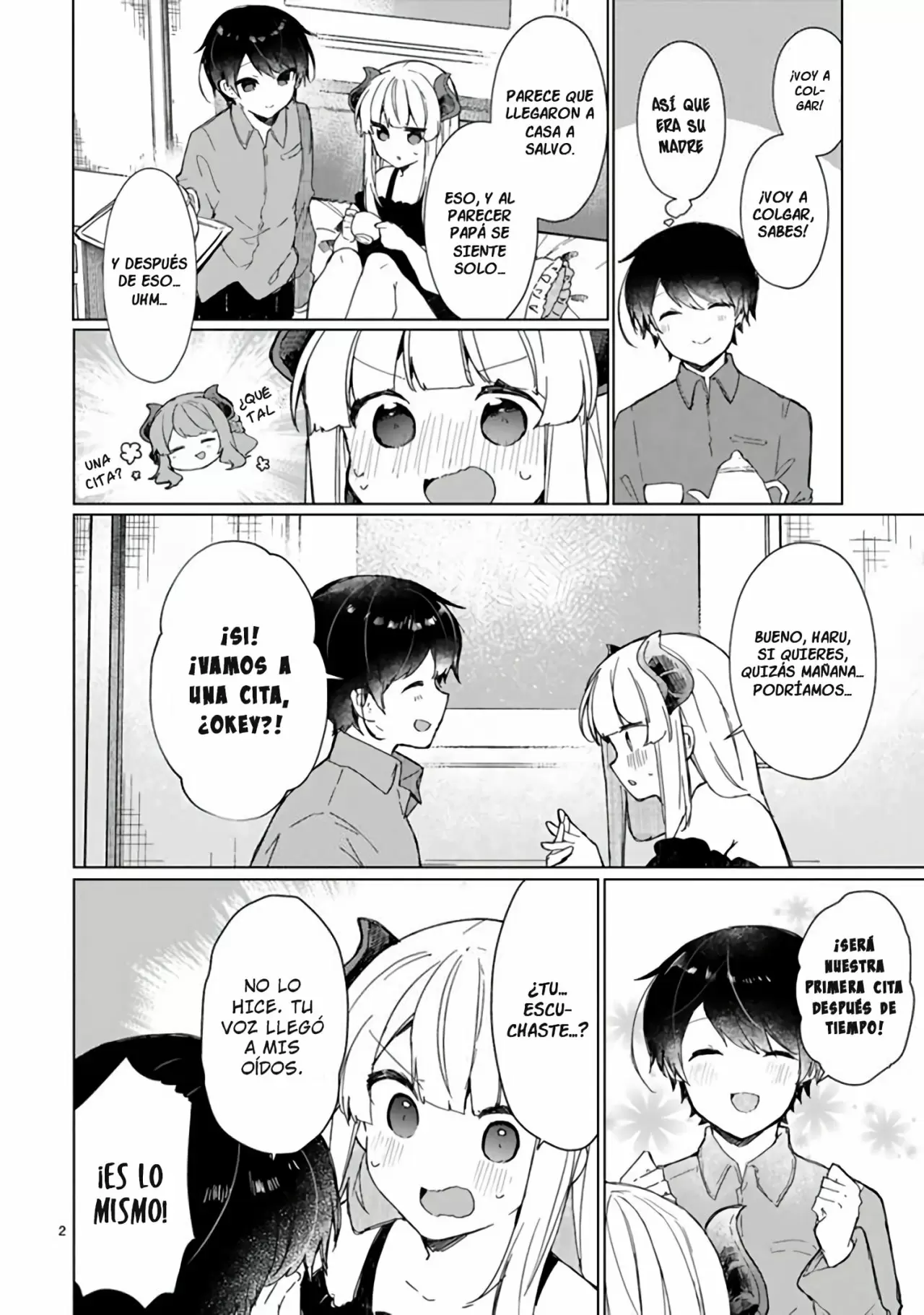 Maou-sama to Kekkonshitai Capítulo 15 - Página 3 en español