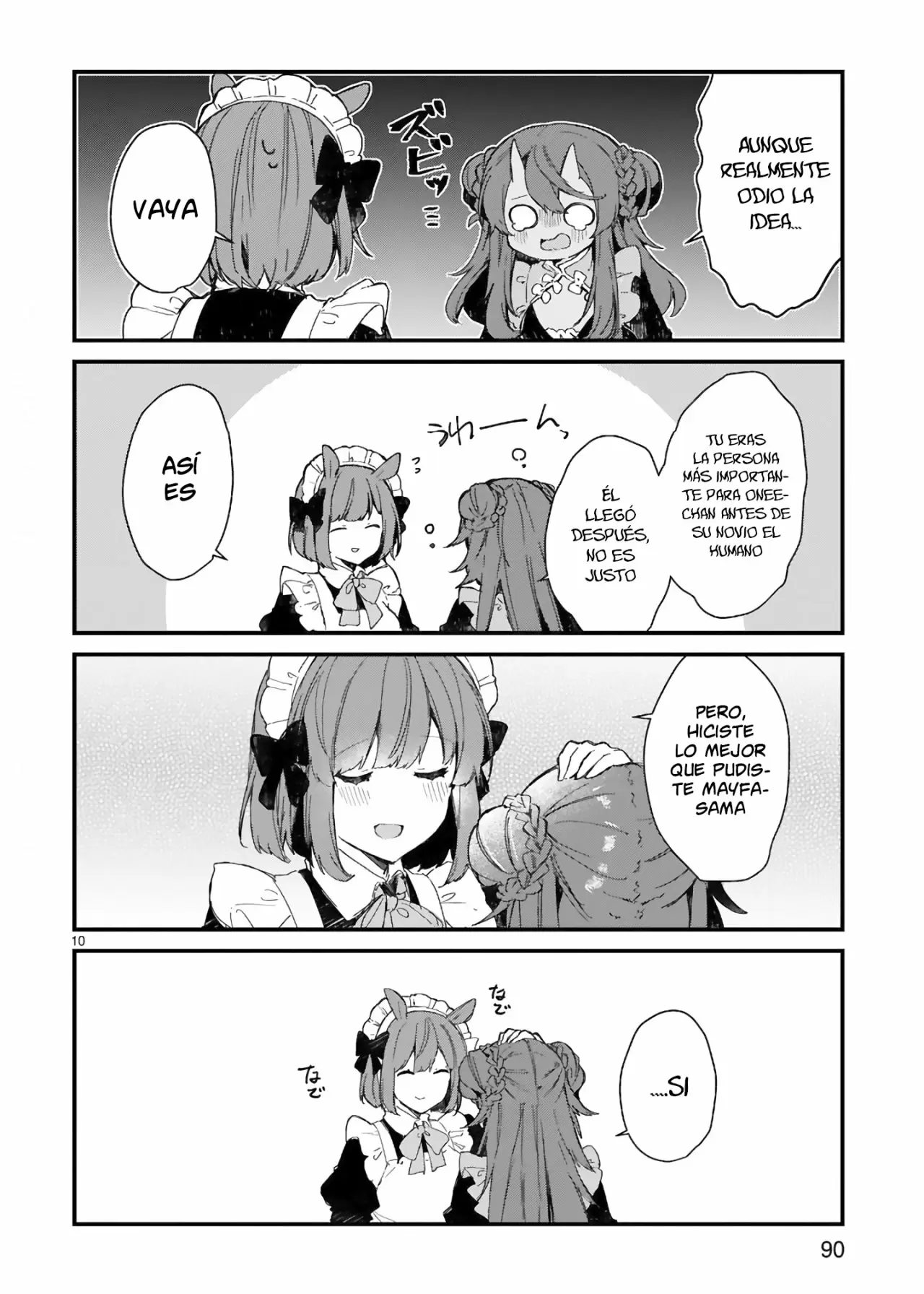 Maou-sama to Kekkonshitai Capítulo 16 - Página 12 en español