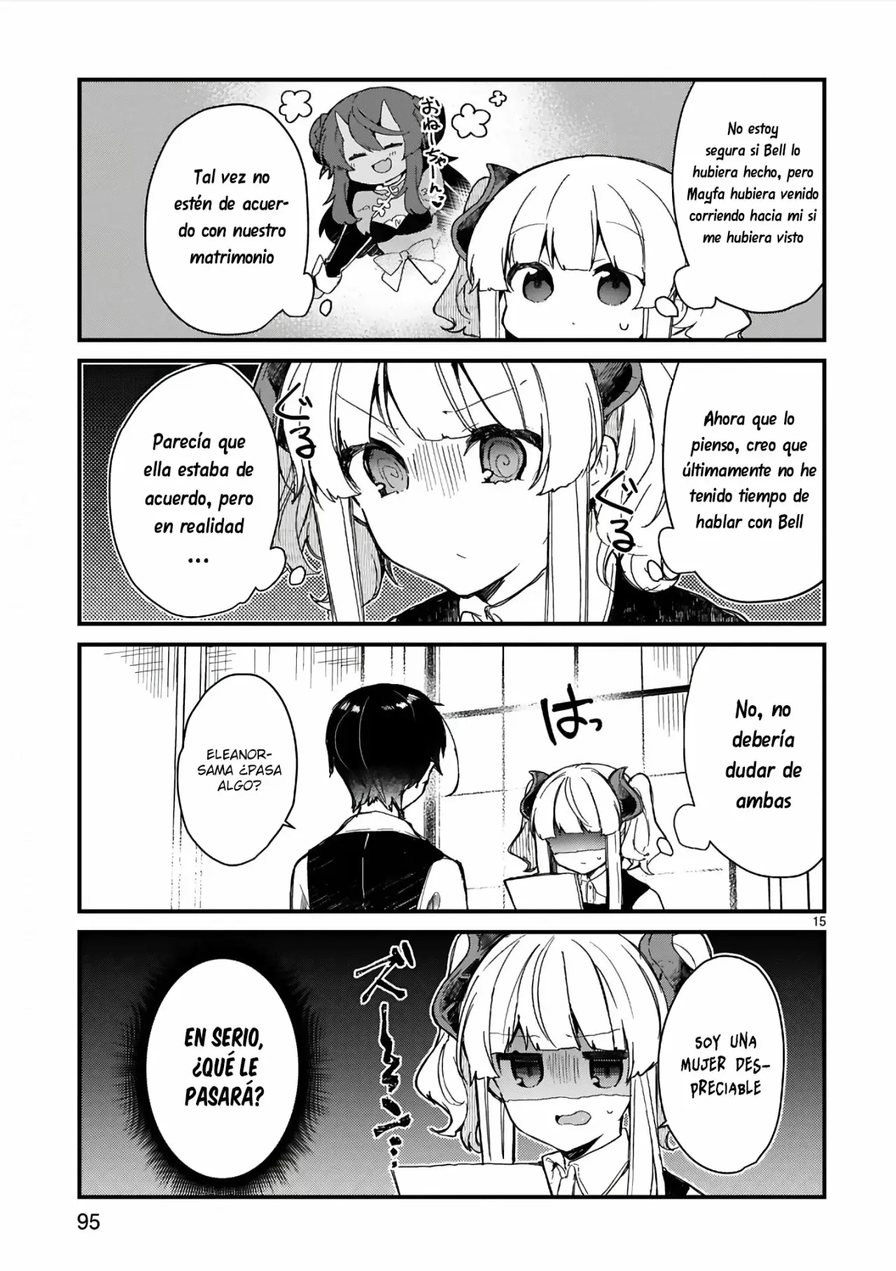 Maou-sama to Kekkonshitai Capítulo 16 - Página 17 en español