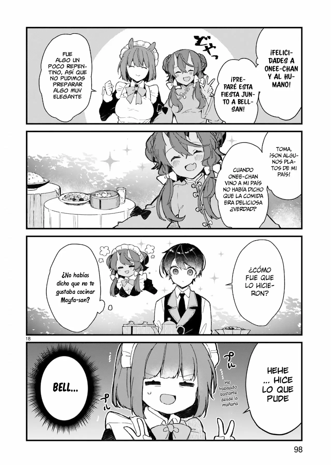 Maou-sama to Kekkonshitai Capítulo 16 - Página 20 en español