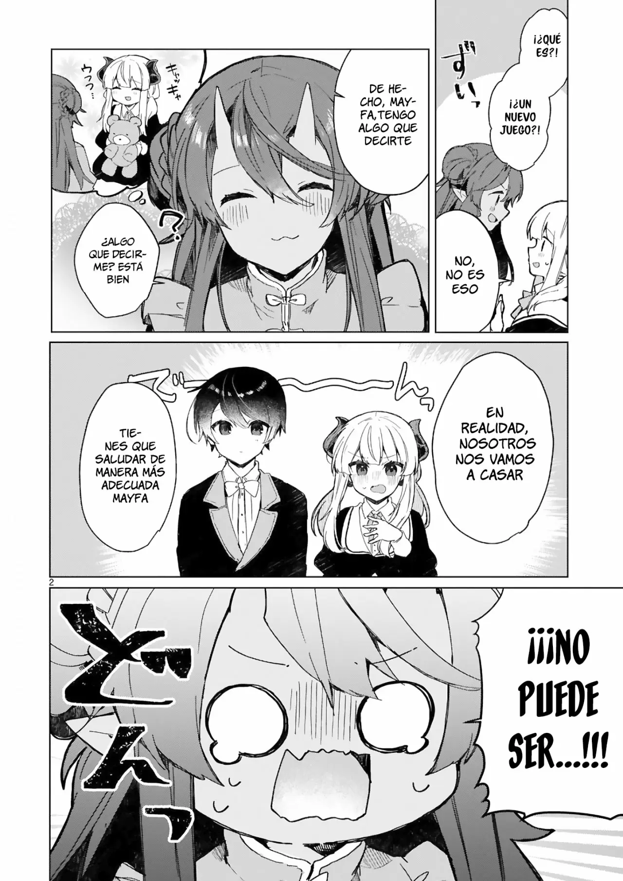 Maou-sama to Kekkonshitai Capítulo 16 - Página 4 en español