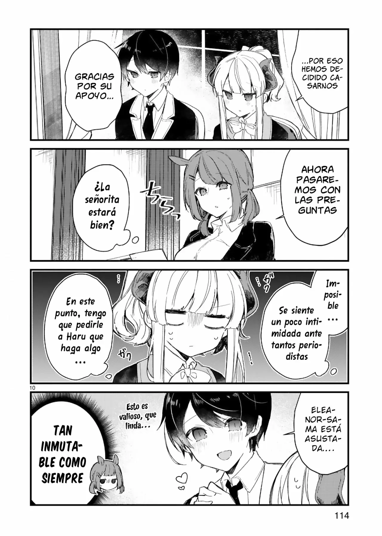 Maou-sama to Kekkonshitai Capítulo 17 - Página 12 en español