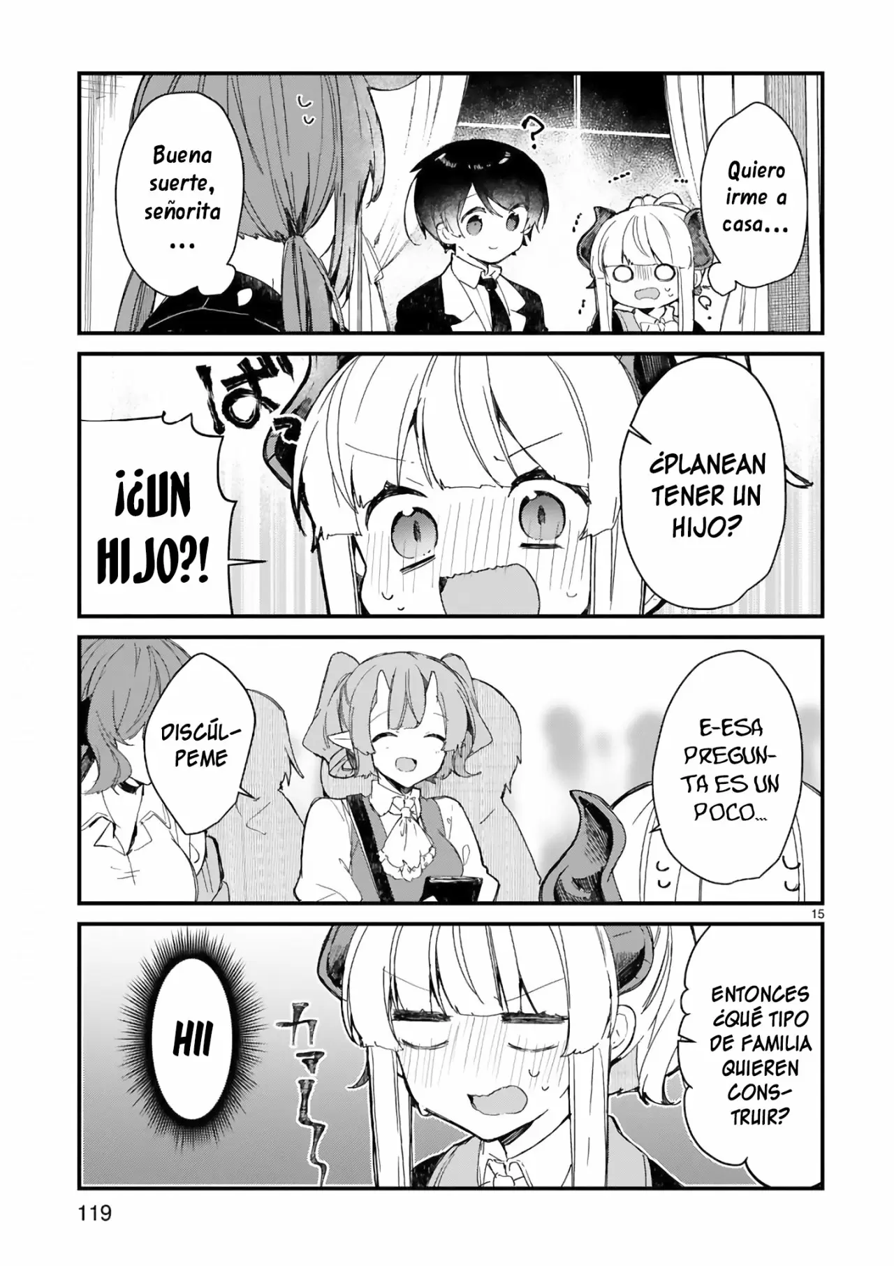 Maou-sama to Kekkonshitai Capítulo 17 - Página 17 en español