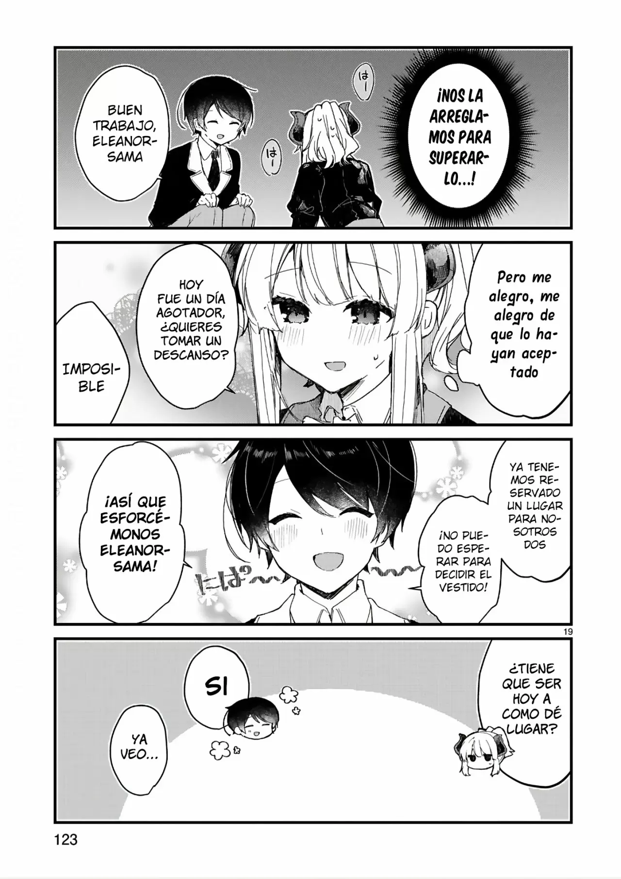 Maou-sama to Kekkonshitai Capítulo 17 - Página 21 en español