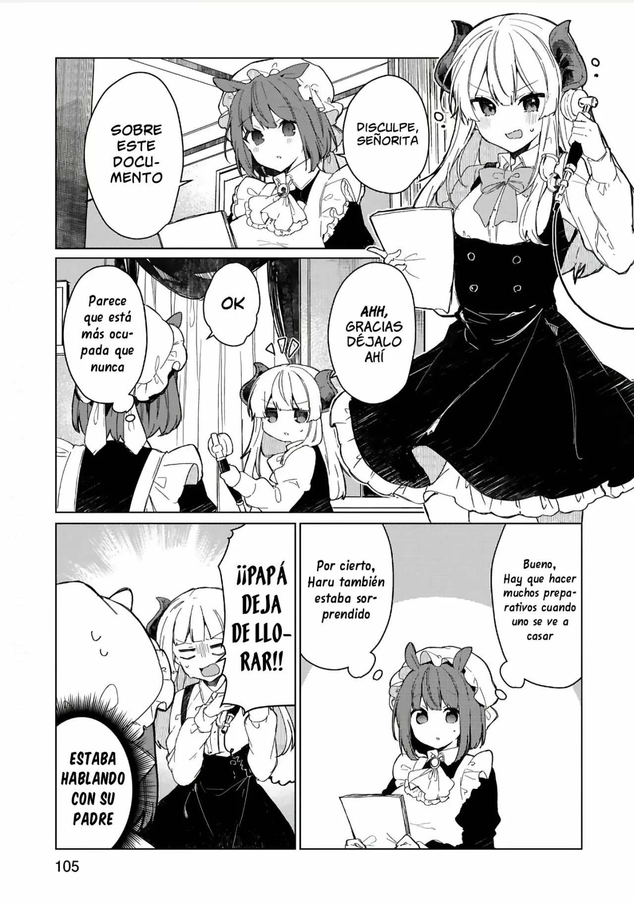 Maou-sama to Kekkonshitai Capítulo 17 - Página 3 en español