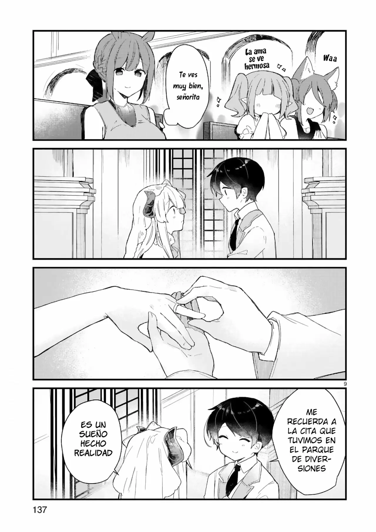 Maou-sama to Kekkonshitai Capítulo 18 - Página 10 en español
