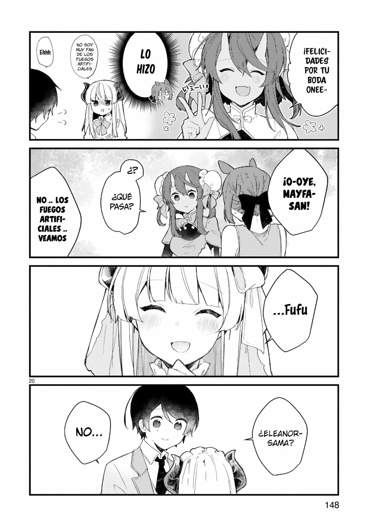Maou-sama to Kekkonshitai Capítulo 18 - Página 21 en español
