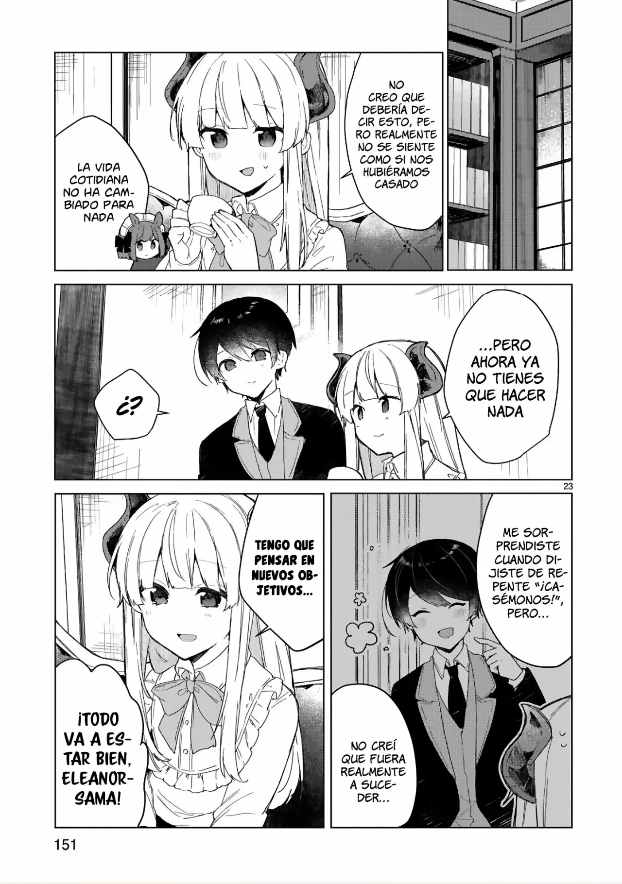 Maou-sama to Kekkonshitai Capítulo 18 - Página 24 en español