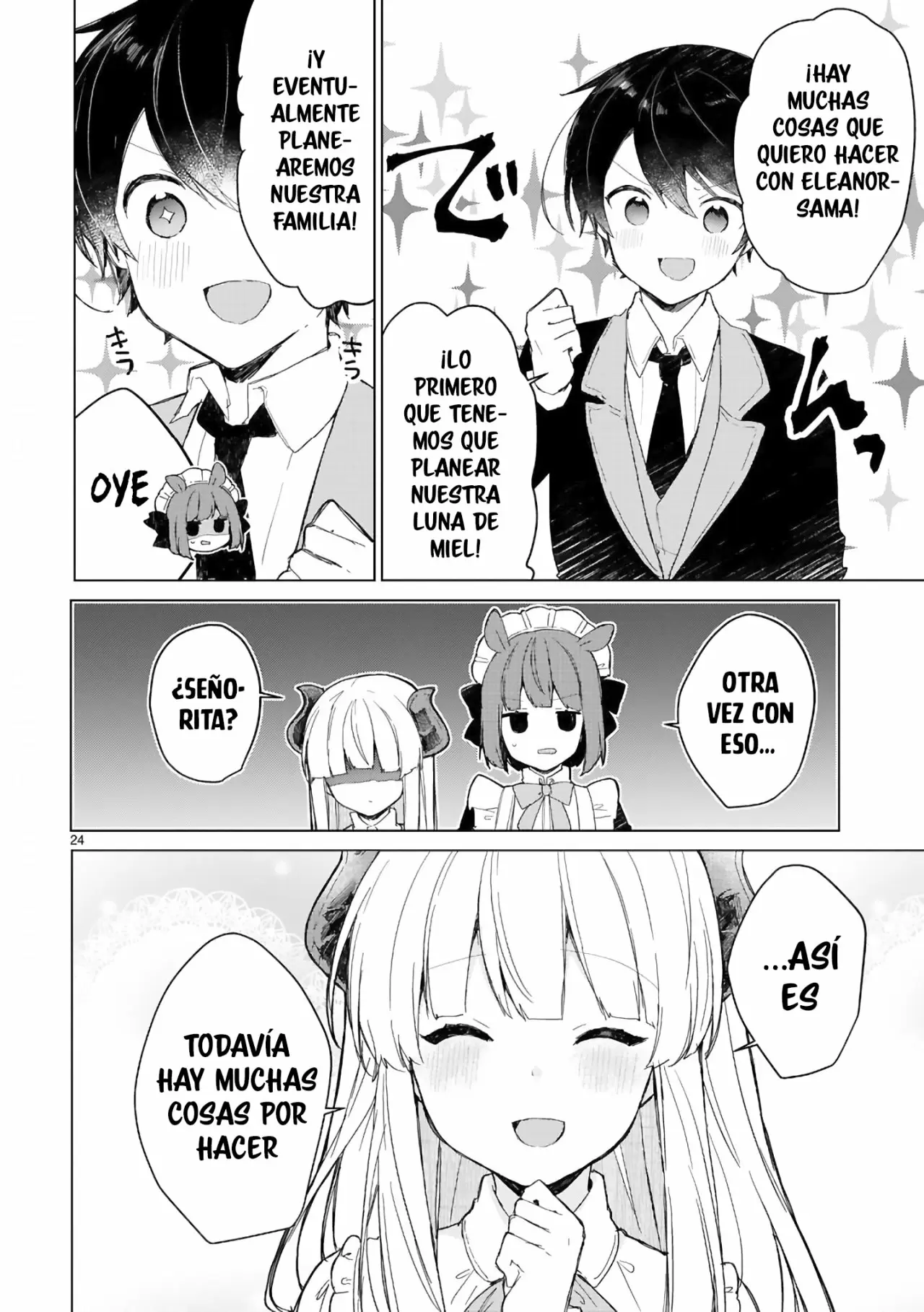 Maou-sama to Kekkonshitai Capítulo 18 - Página 25 en español