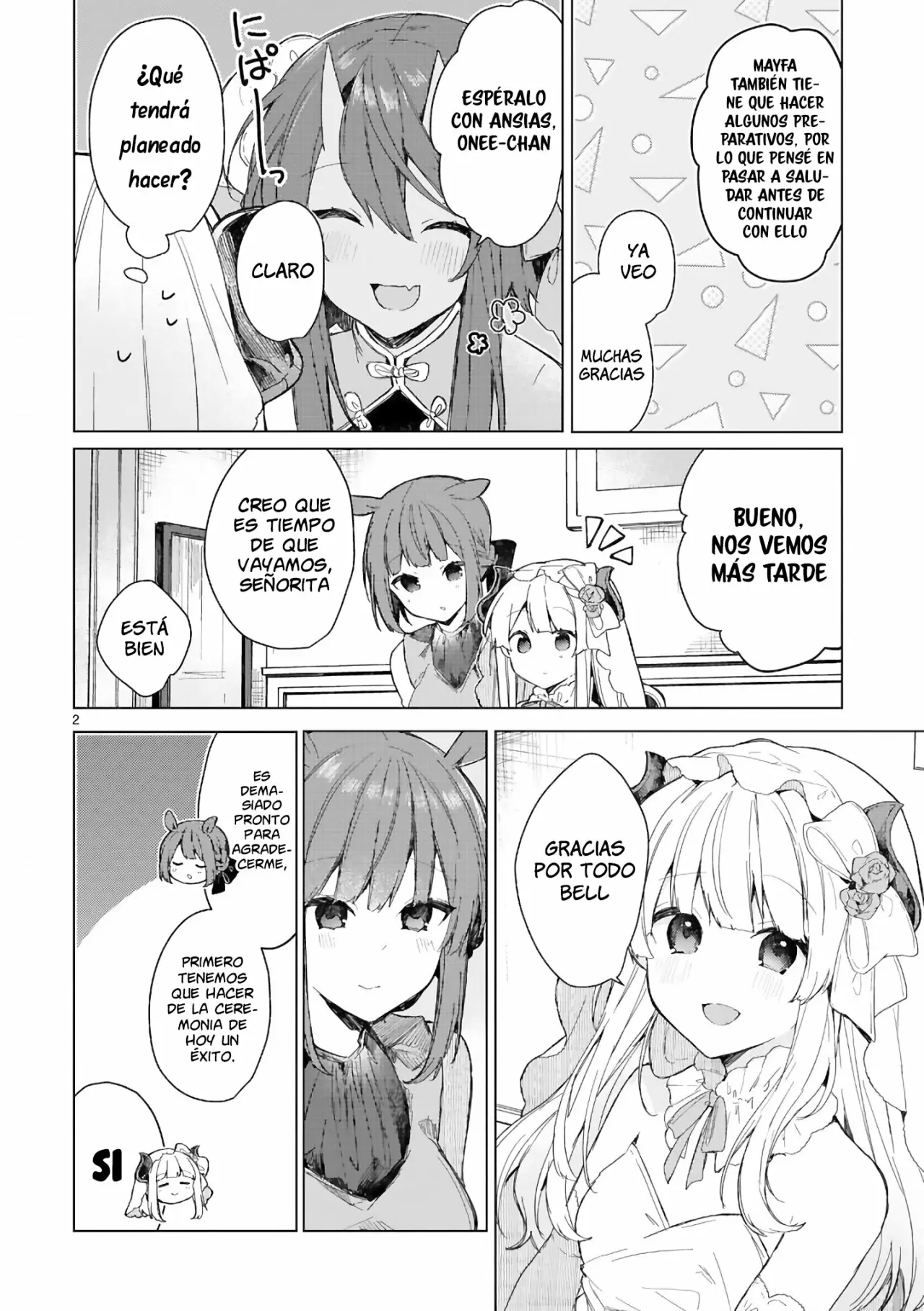 Maou-sama to Kekkonshitai Capítulo 18 - Página 3 en español