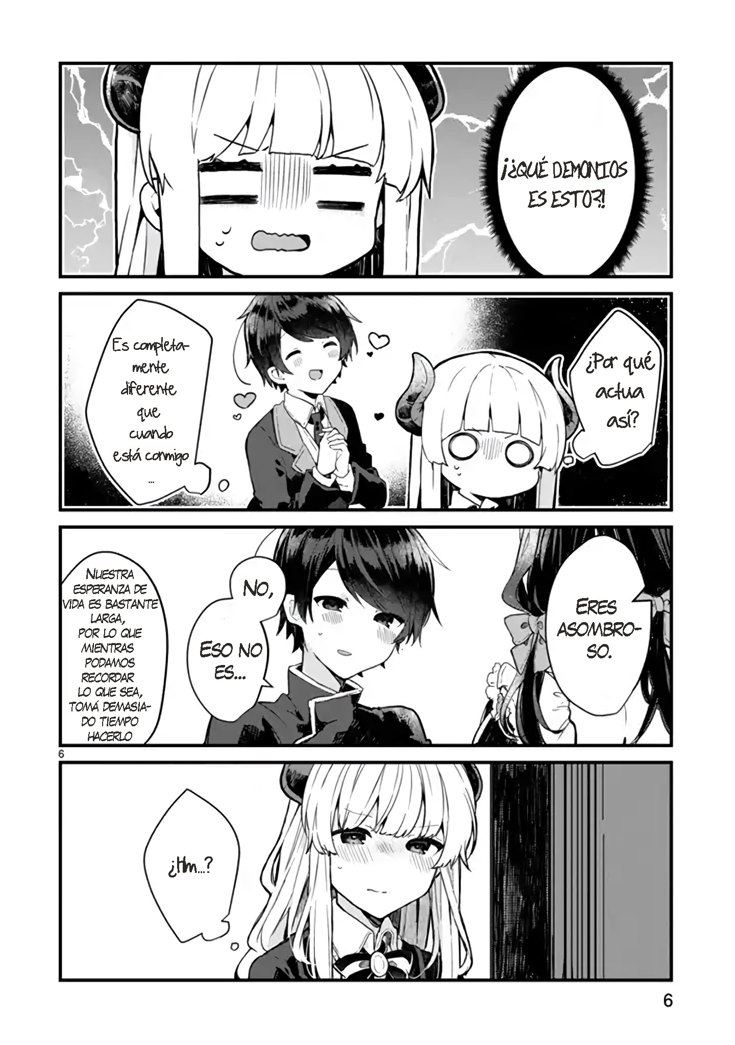 Maou-sama to Kekkonshitai Capítulo 3 - Página 7 en español