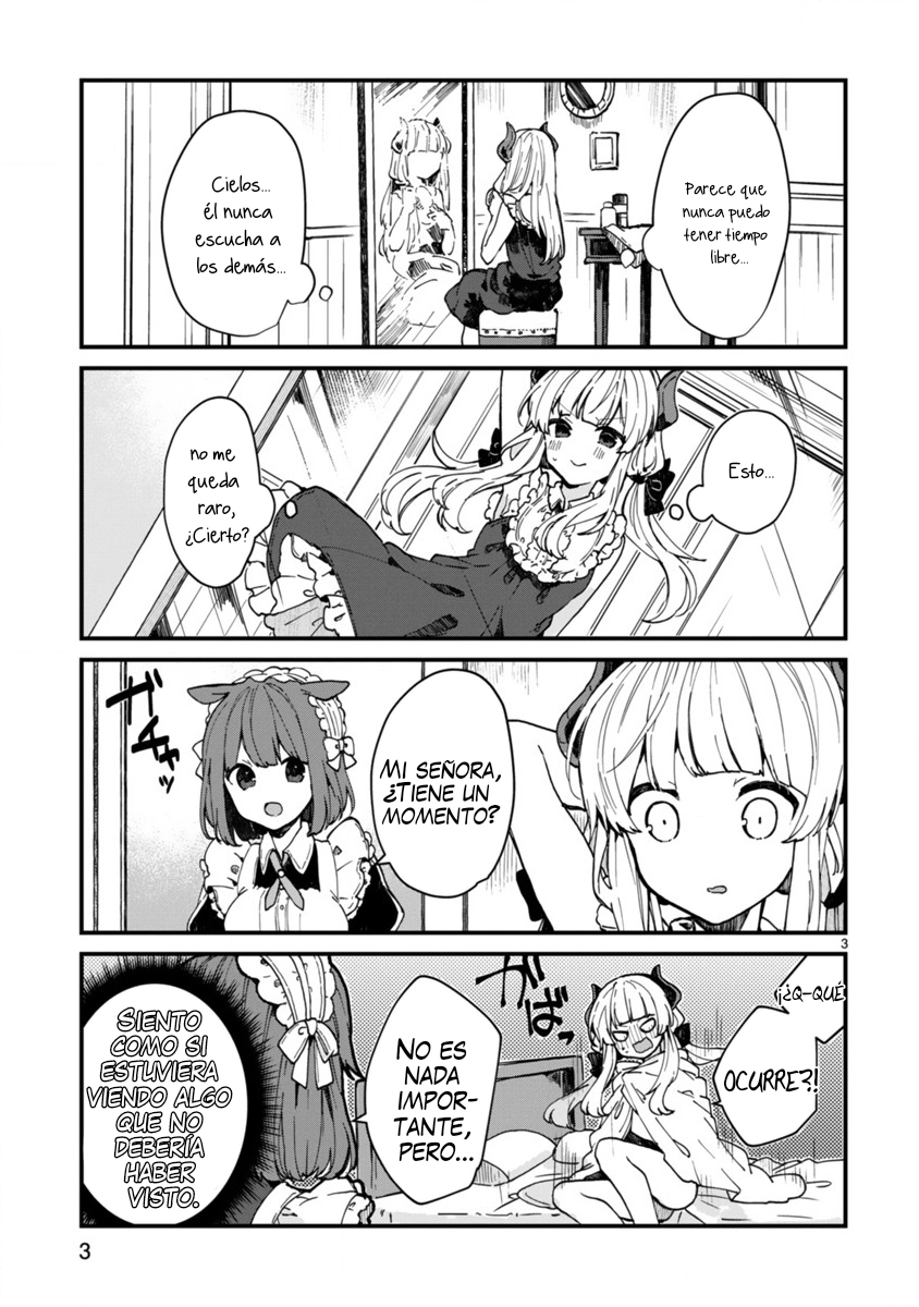 Maou-sama to Kekkonshitai Capítulo 4 - Página 4 en español