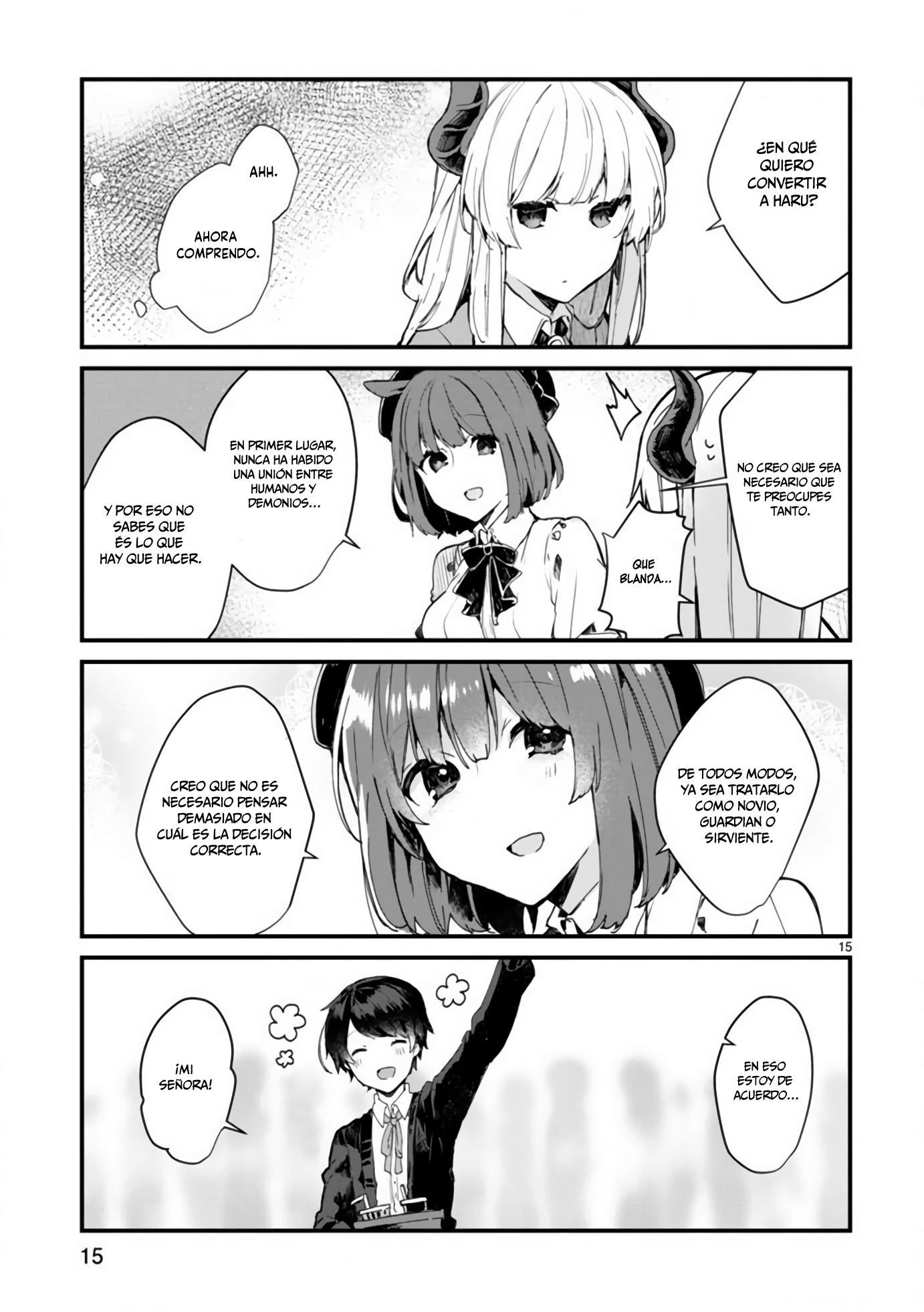 Maou-sama to Kekkonshitai Capítulo 6 - Página 16 en español