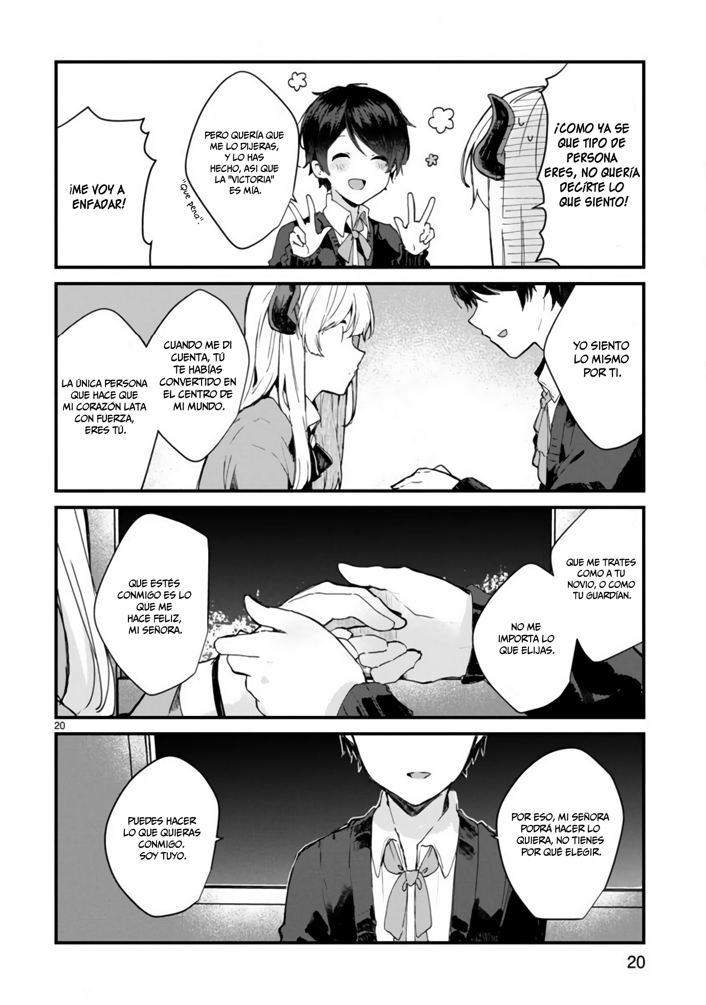 Maou-sama to Kekkonshitai Capítulo 6 - Página 21 en español