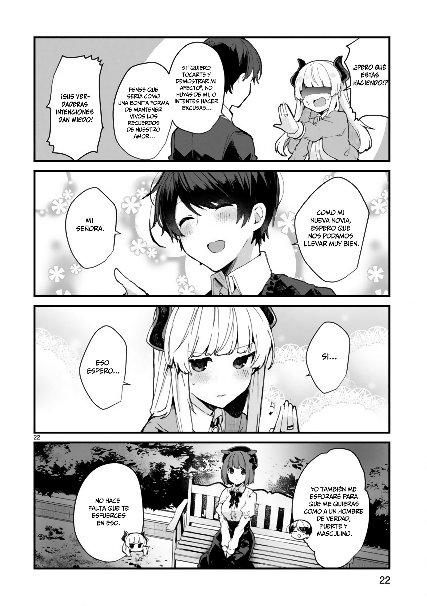 Maou-sama to Kekkonshitai Capítulo 6 - Página 23 en español
