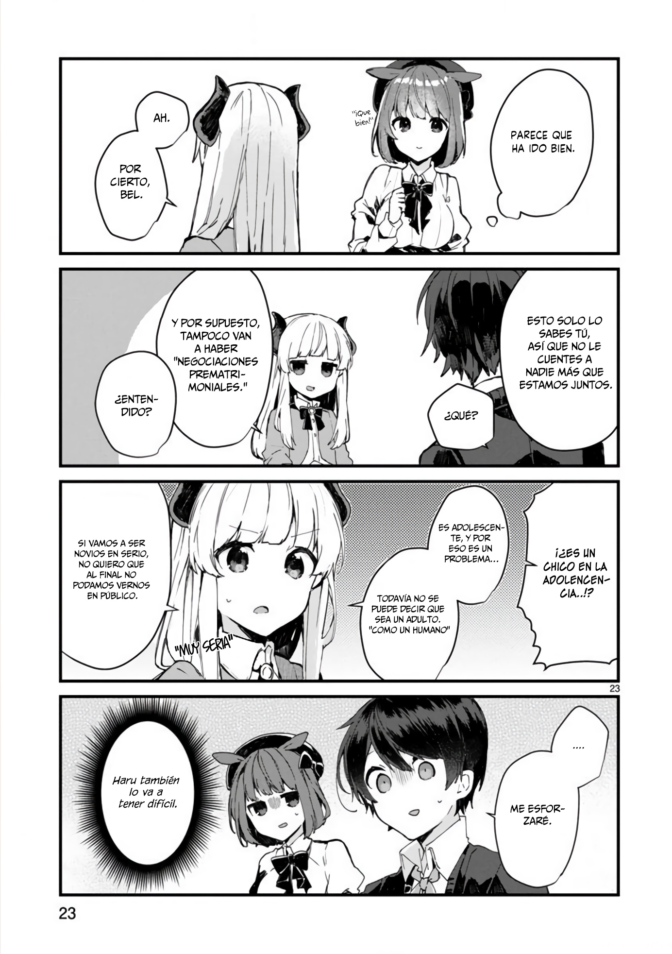 Maou-sama to Kekkonshitai Capítulo 6 - Página 24 en español