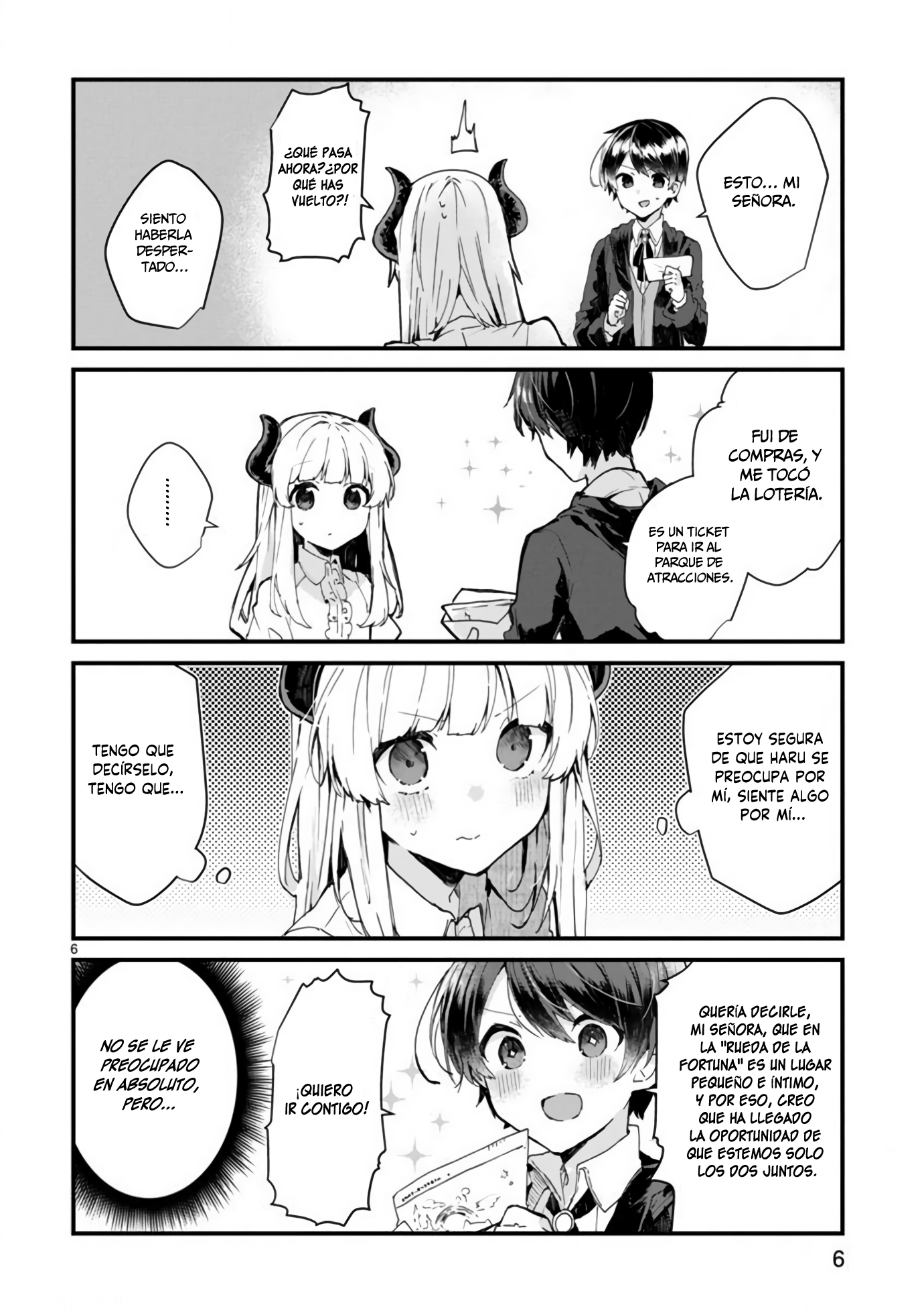 Maou-sama to Kekkonshitai Capítulo 6 - Página 7 en español