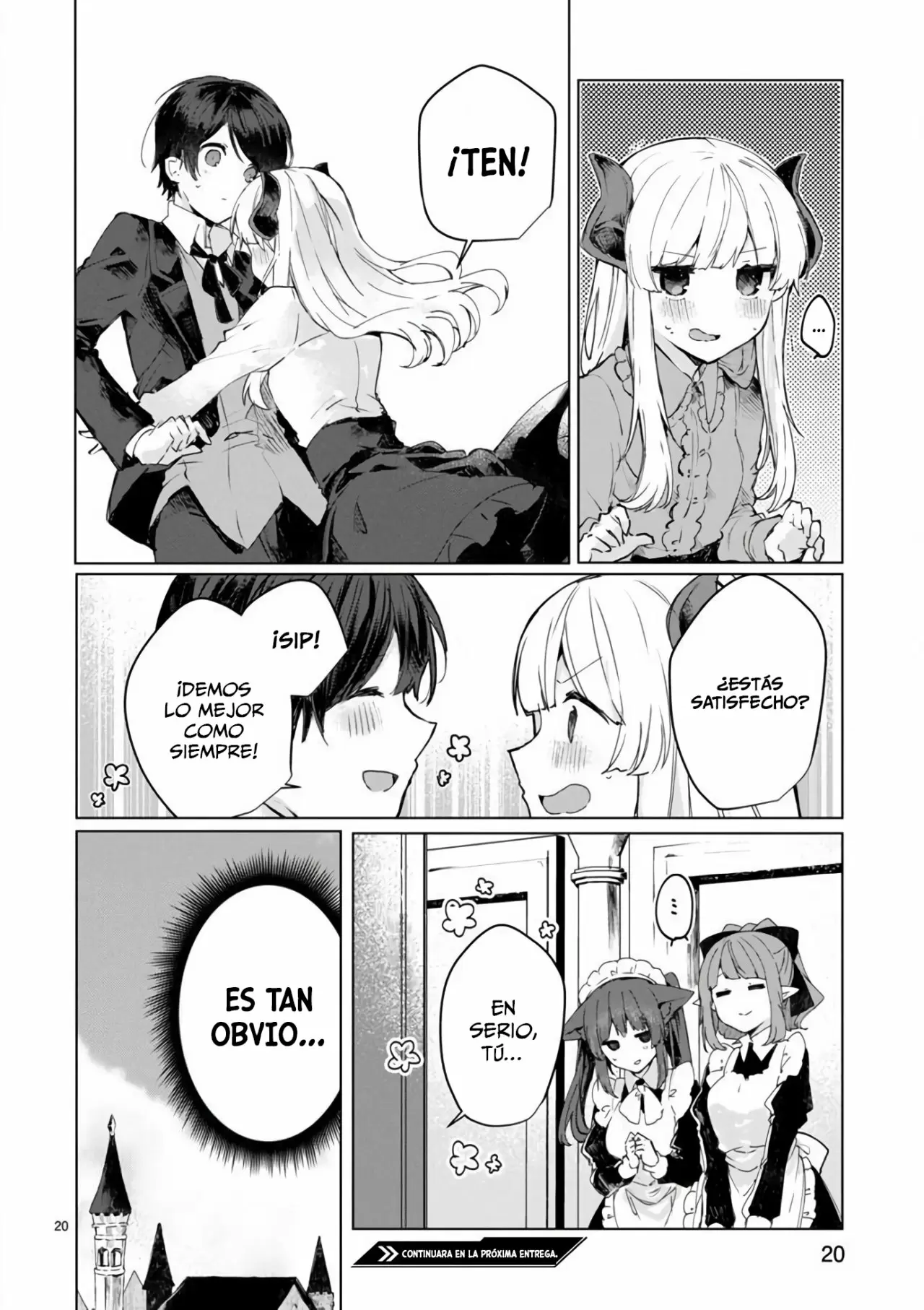 Maou-sama to Kekkonshitai Capítulo 7 - Página 21 en español
