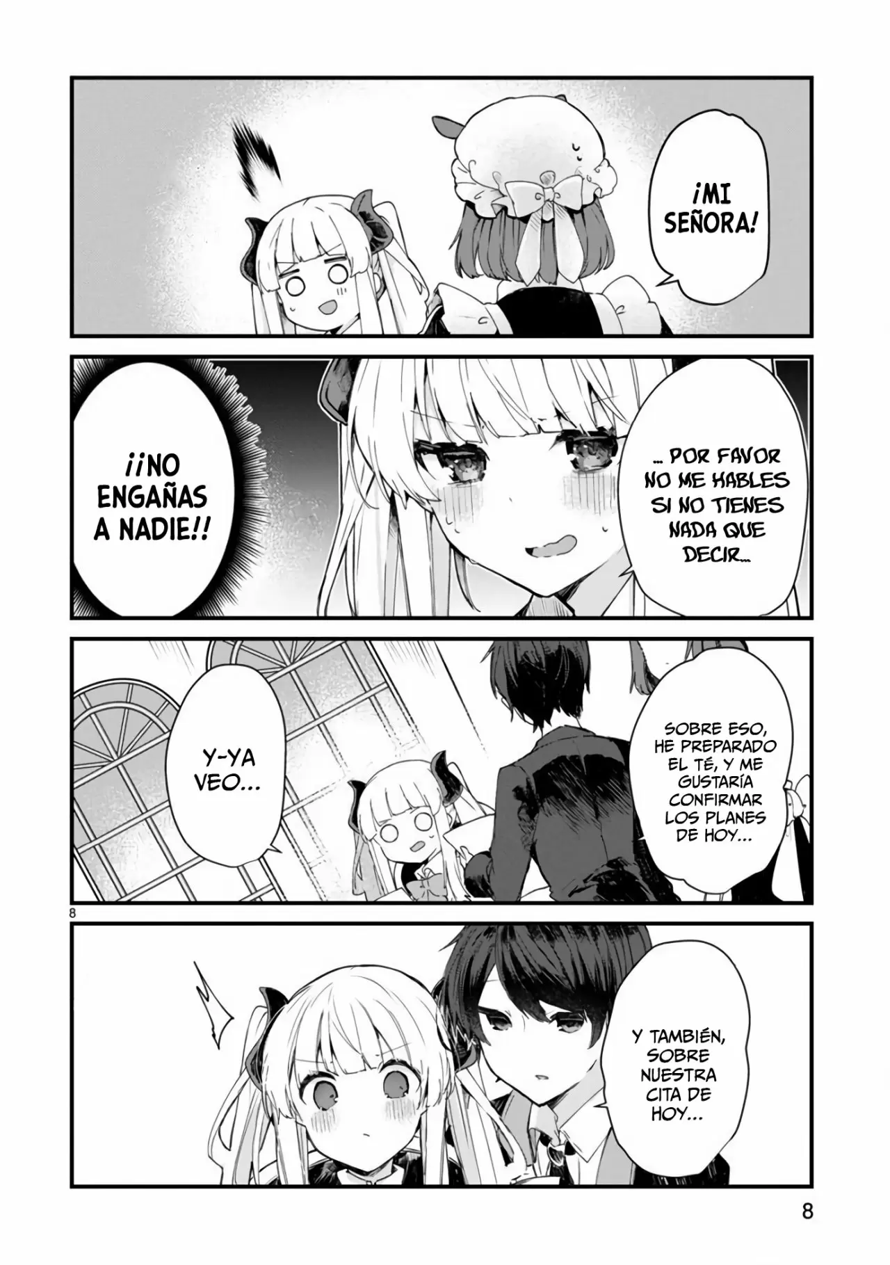 Maou-sama to Kekkonshitai Capítulo 7 - Página 9 en español